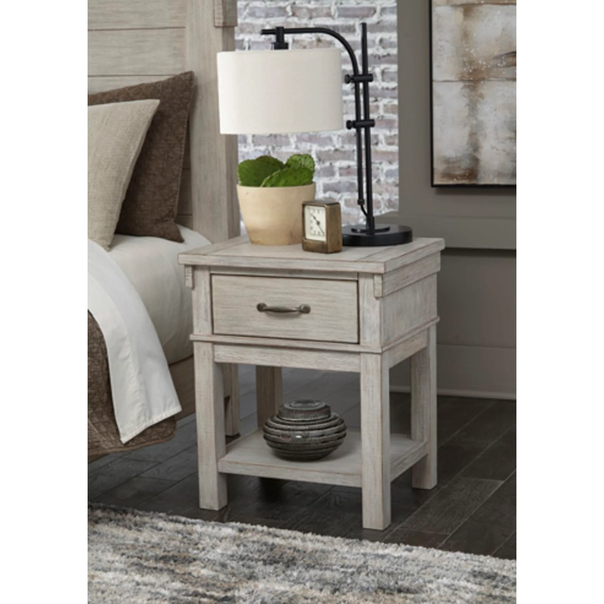 Hollentown One Drawer Nightstand - Image 10