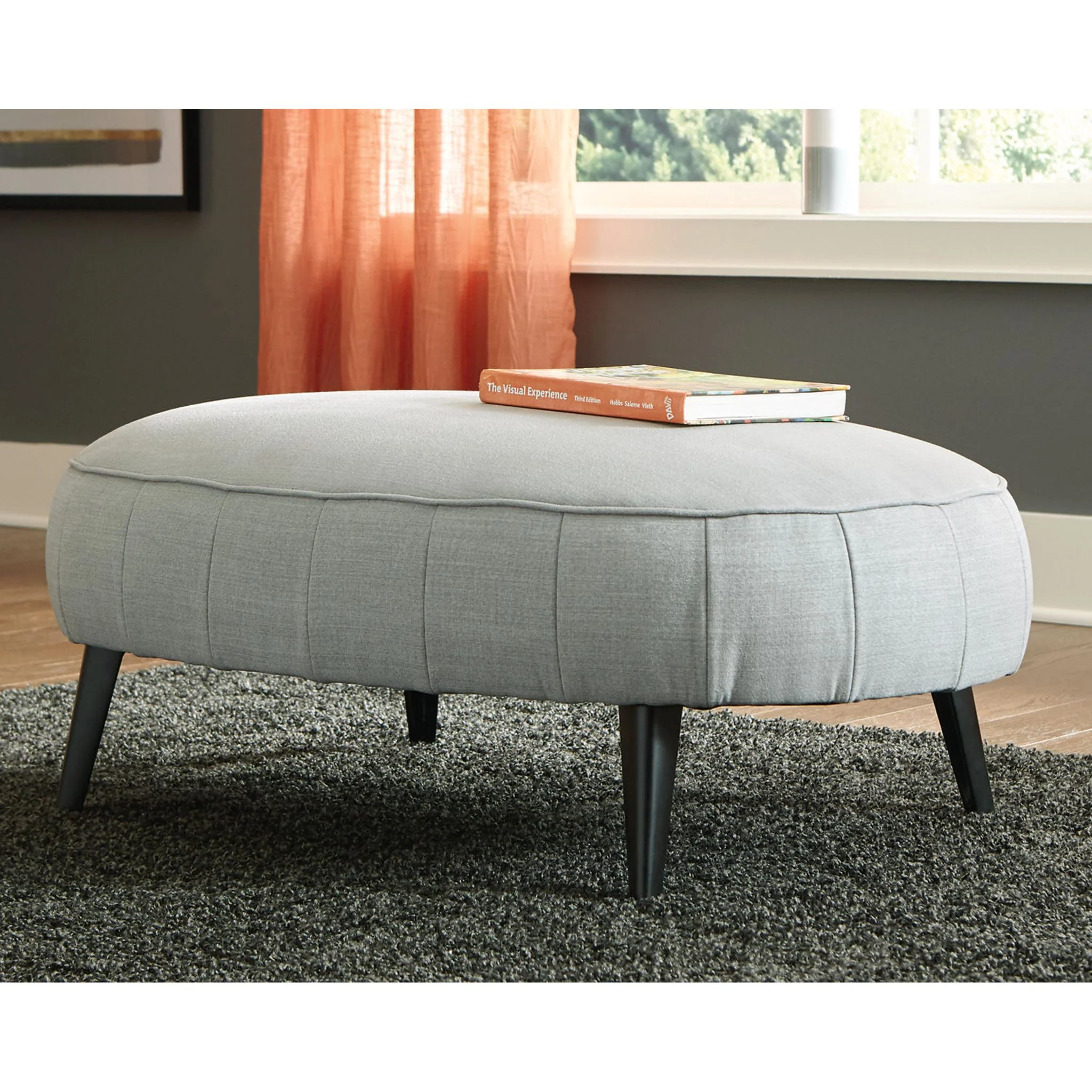Hollyann Oversized Accent Ottoman - Image 13