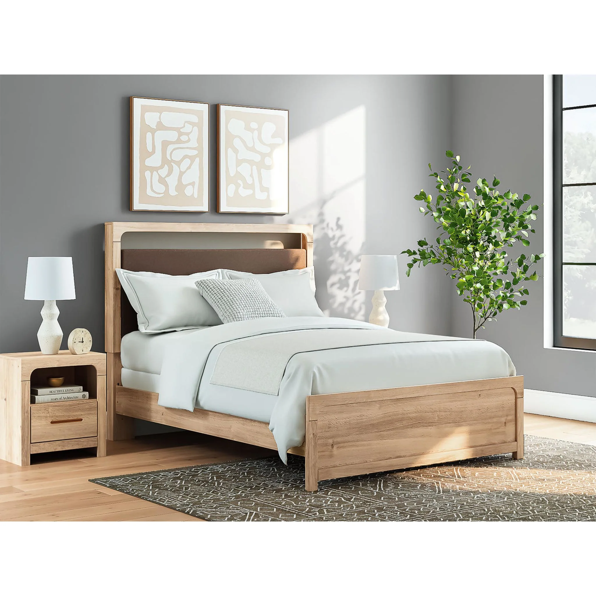 Hollymount 5 Piece Queen Panel Bedroom - Image 16