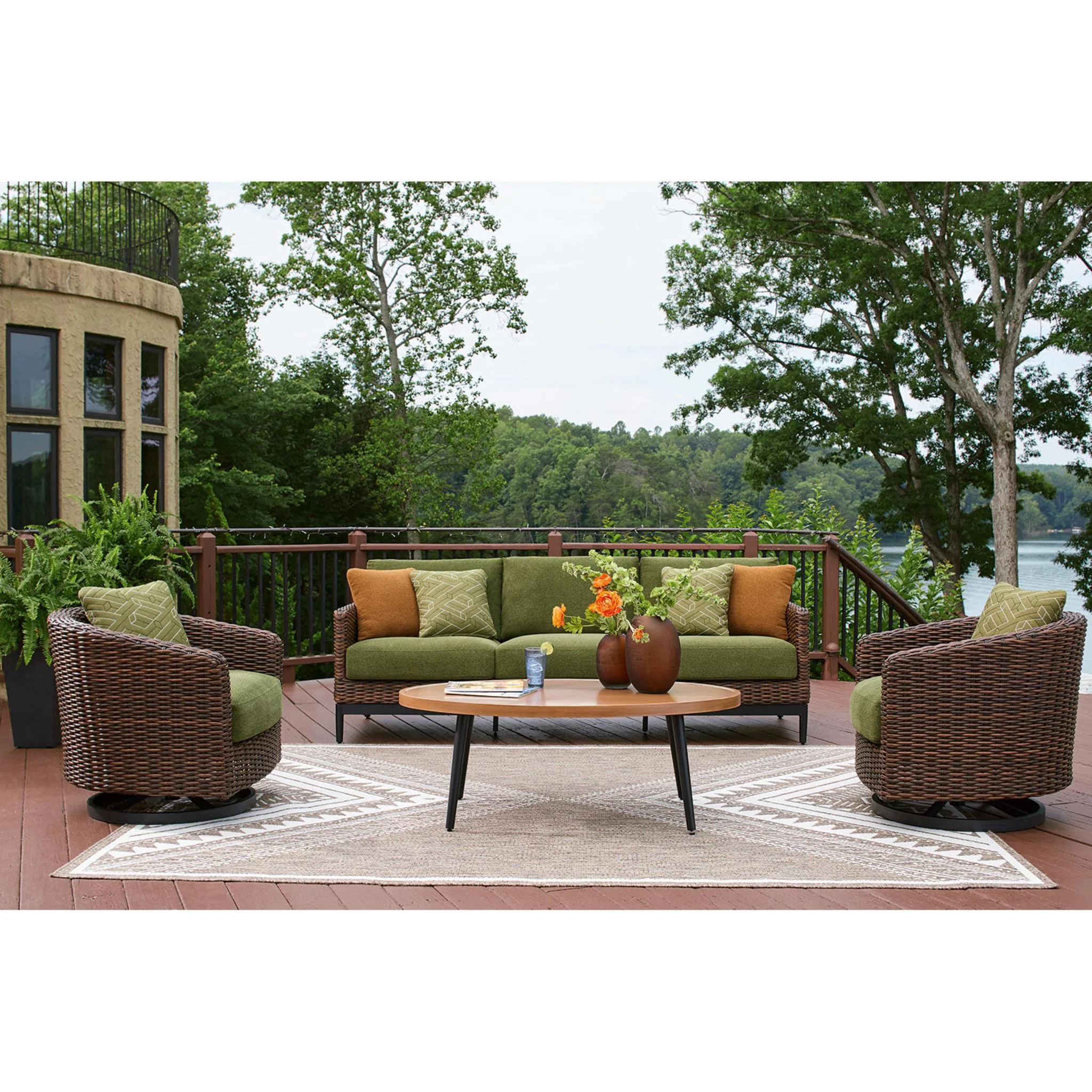 Horizon Hall 3 Piece Outdoor Seating - Image 14