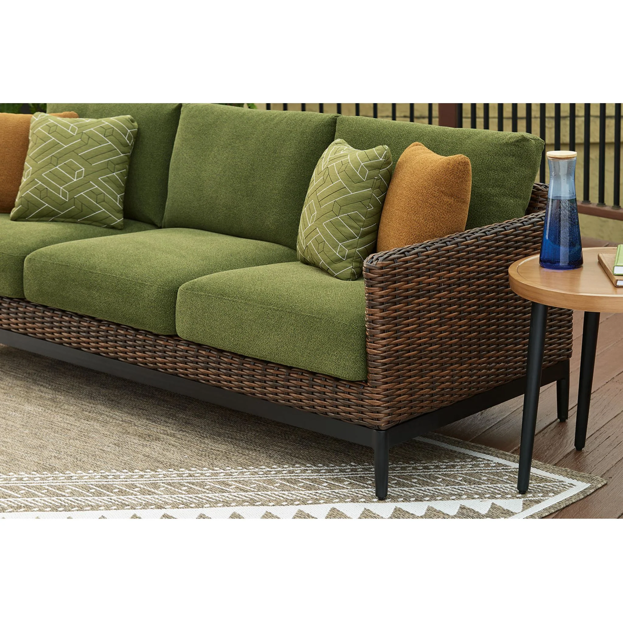 Horizon Hall Outdoor Sofa with Cushion - Image 7