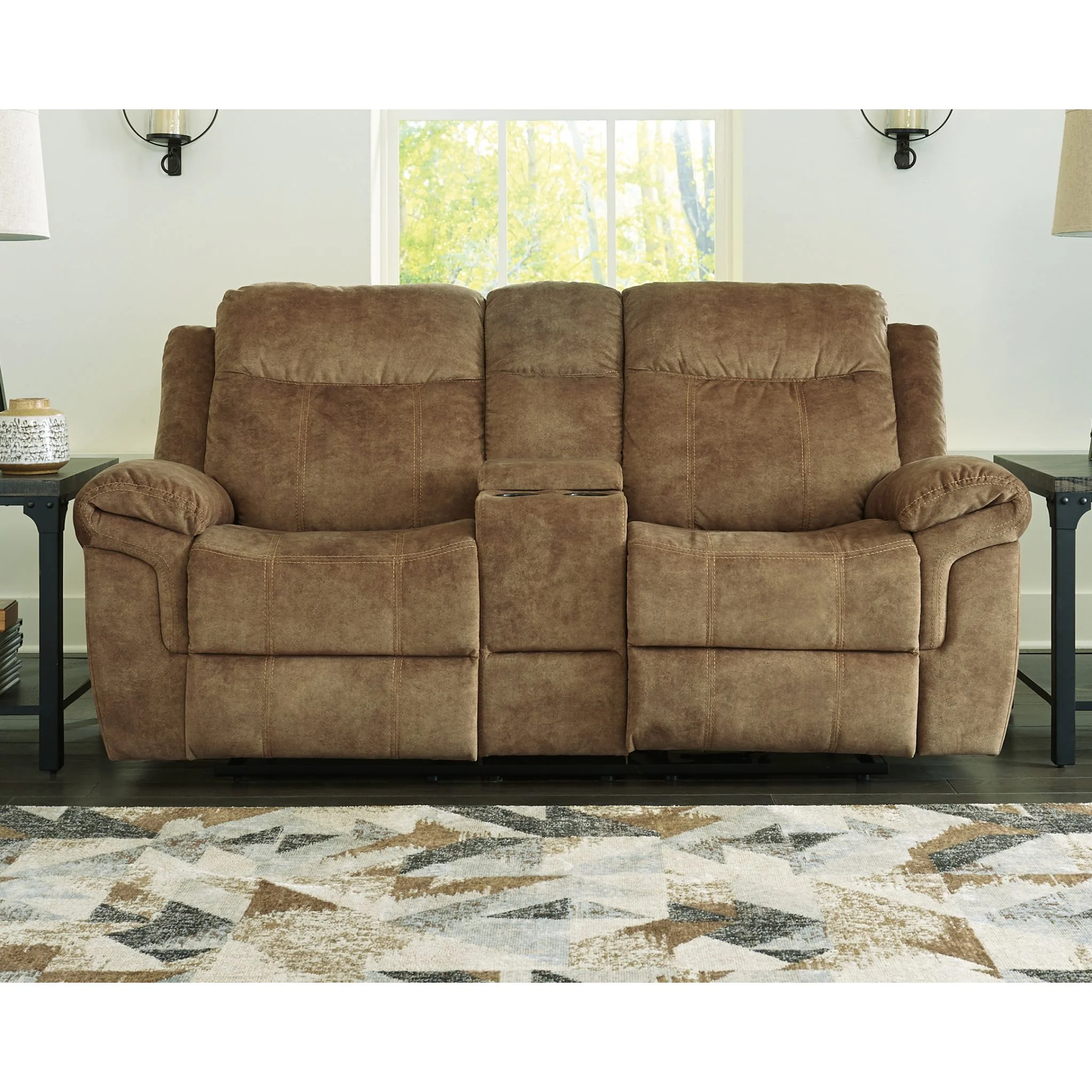 Huddle-Up Reclining Loveseat with Console - Image 3