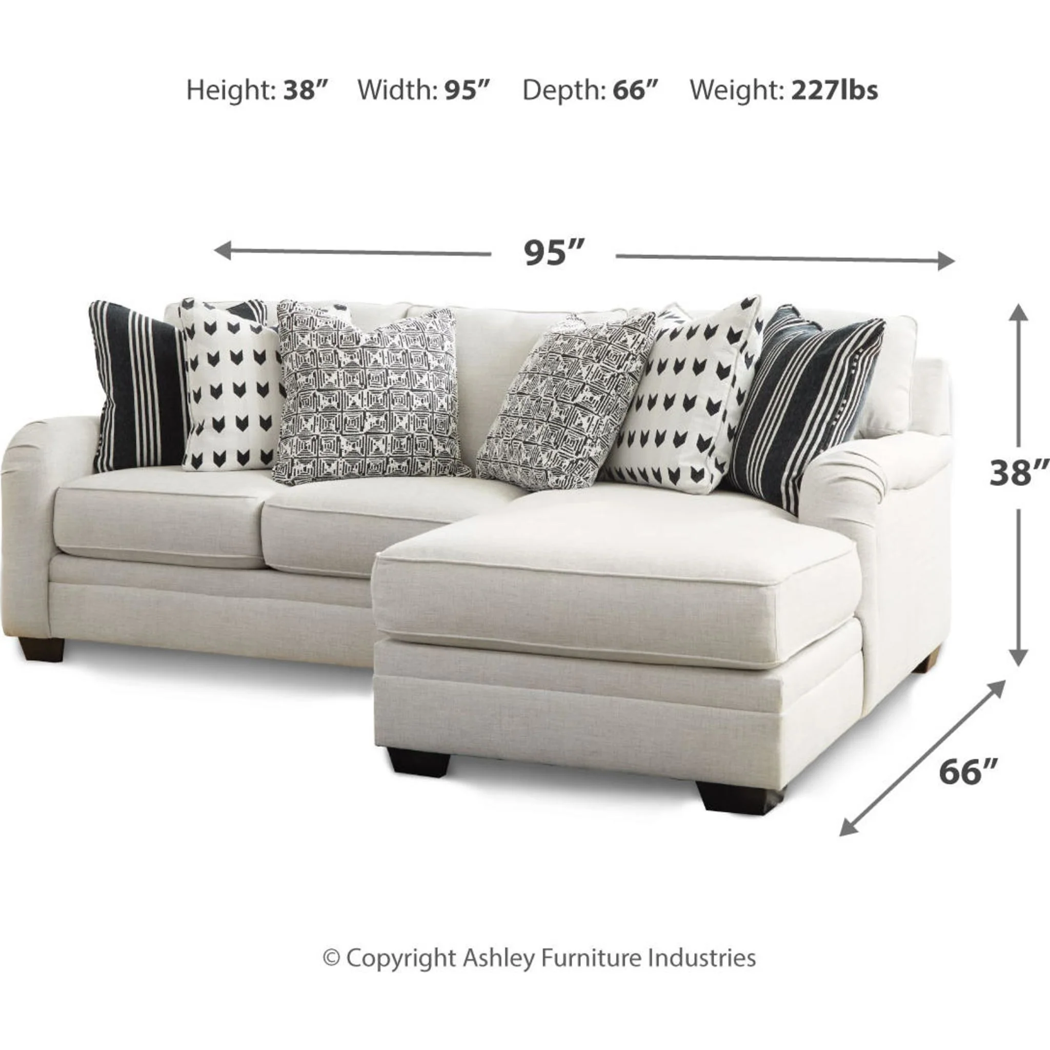 Huntsworth 2 Piece Sectional with Chaise - Image 10