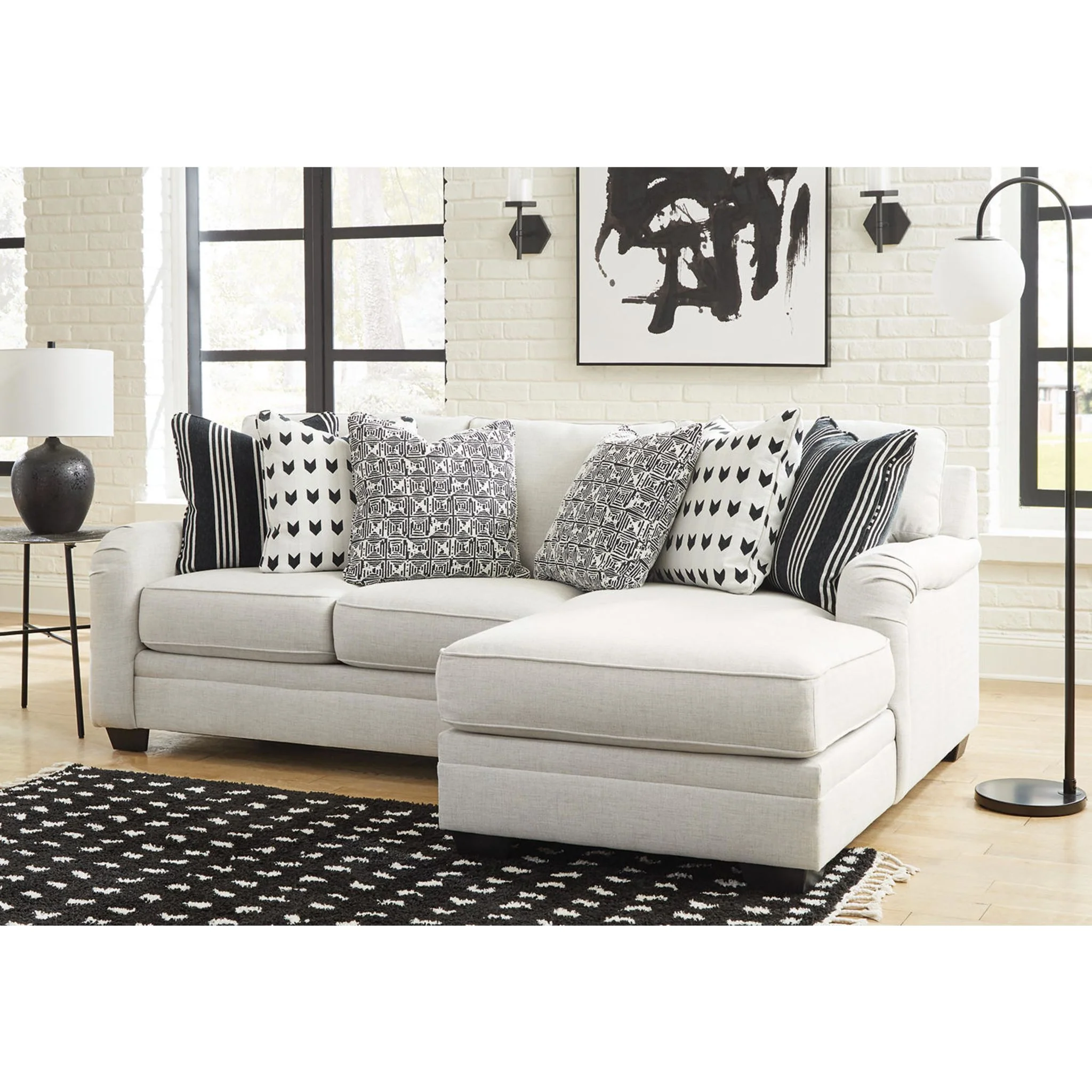 Huntsworth 2 Piece Sectional with Chaise - Image 2