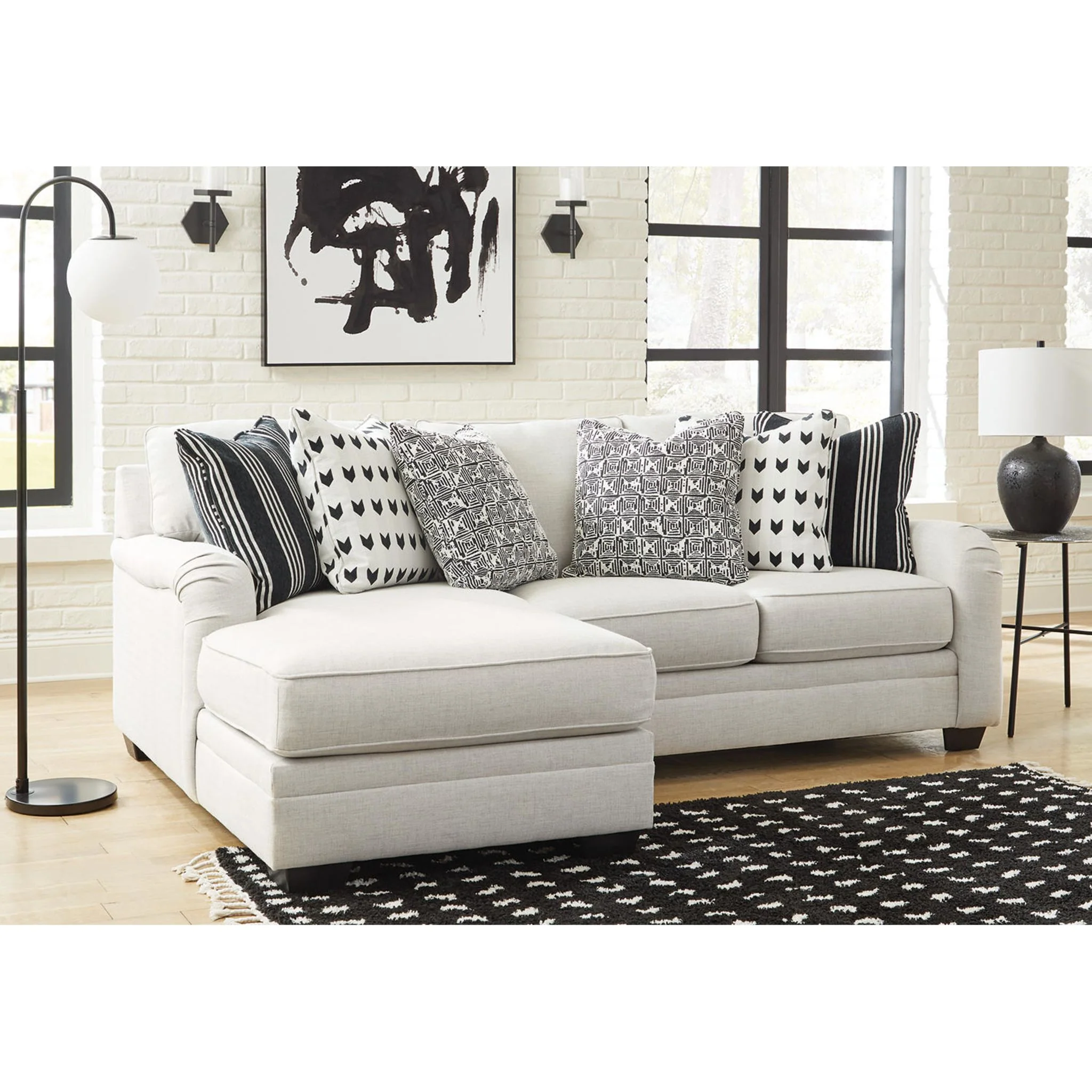 Huntsworth 2 Piece Sectional with Chaise - Image 2