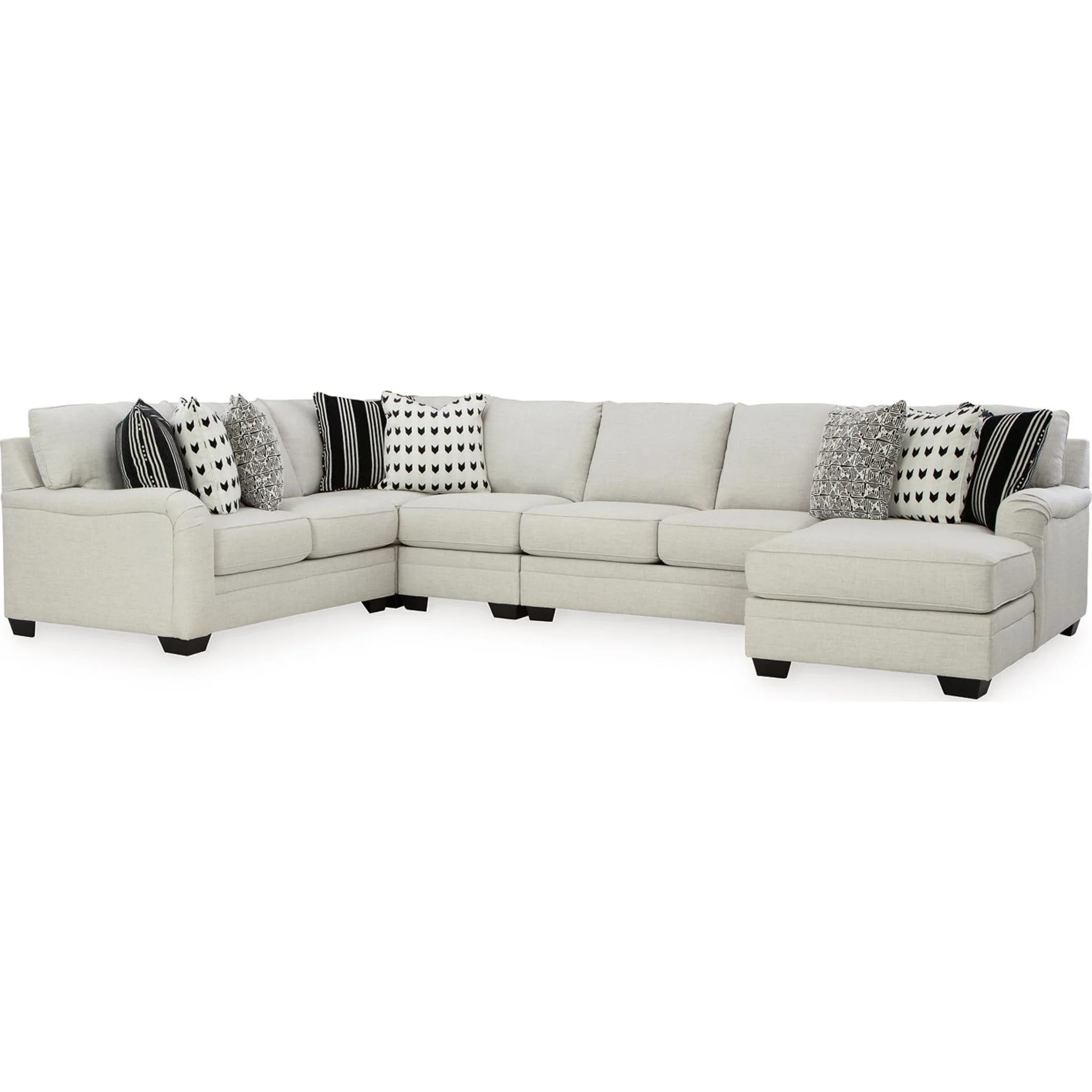 Huntsworth 5 Piece Sectional with Chaise - Image 2