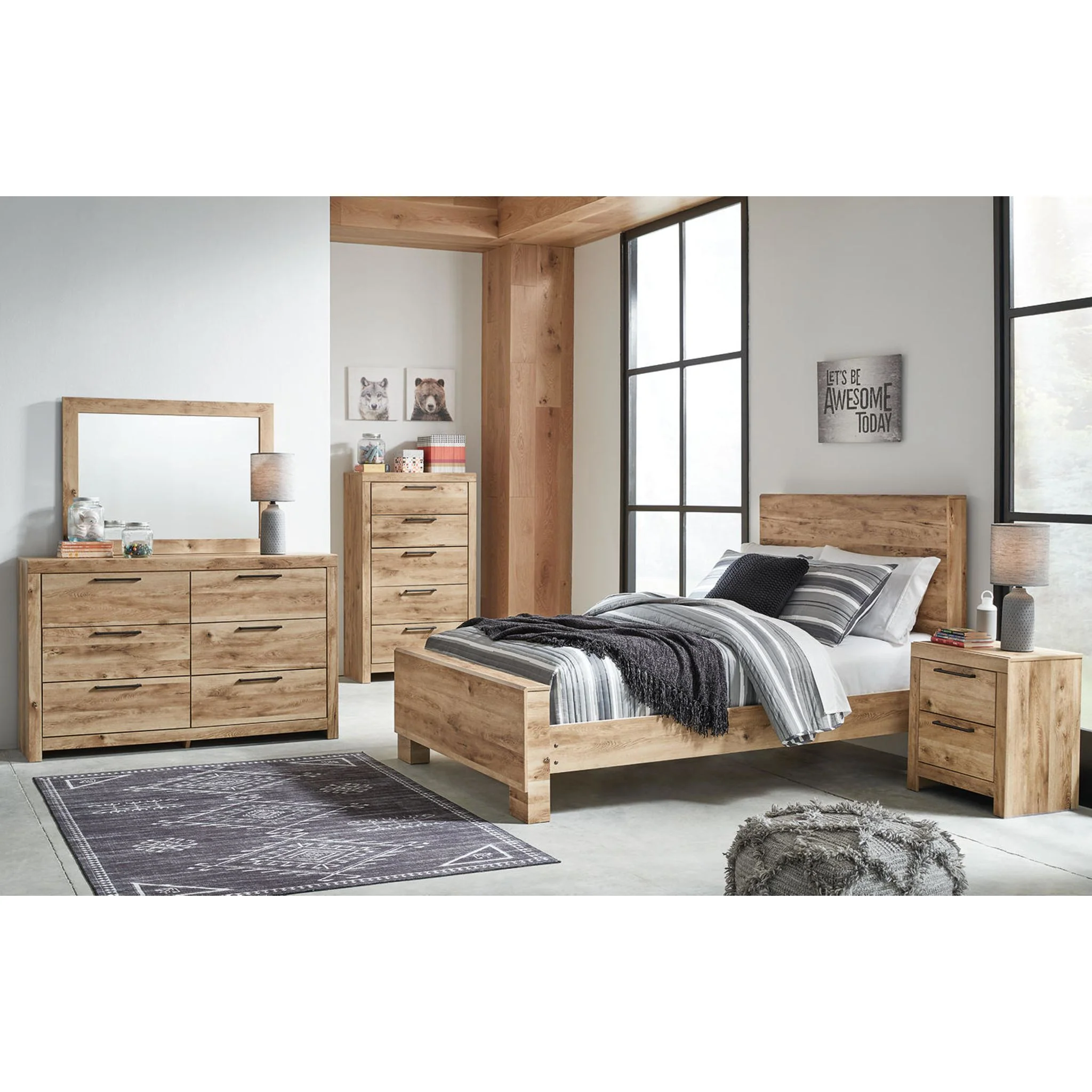 Hyanna Panel Bed - Image 14