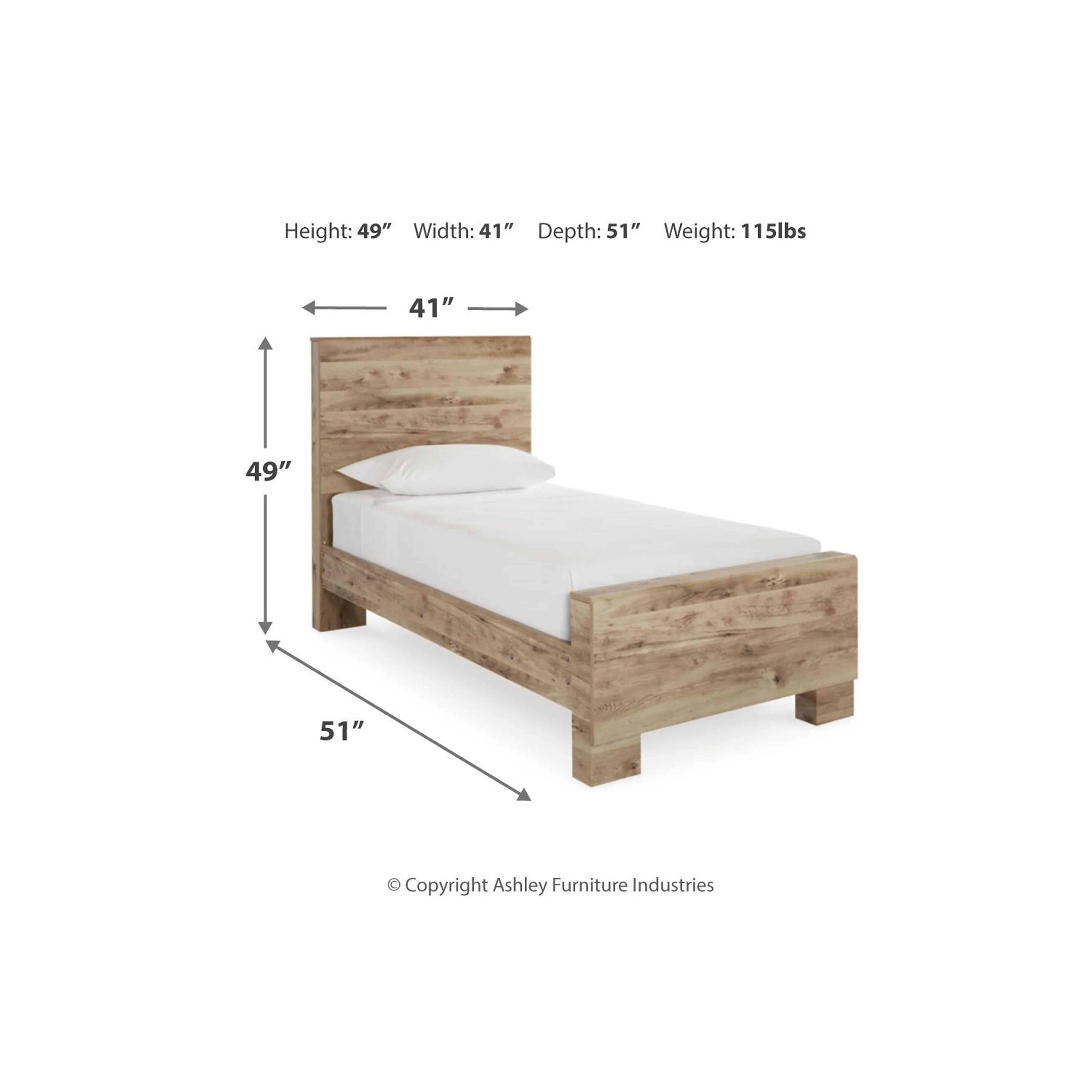 Hyanna Panel Bed - Image 7