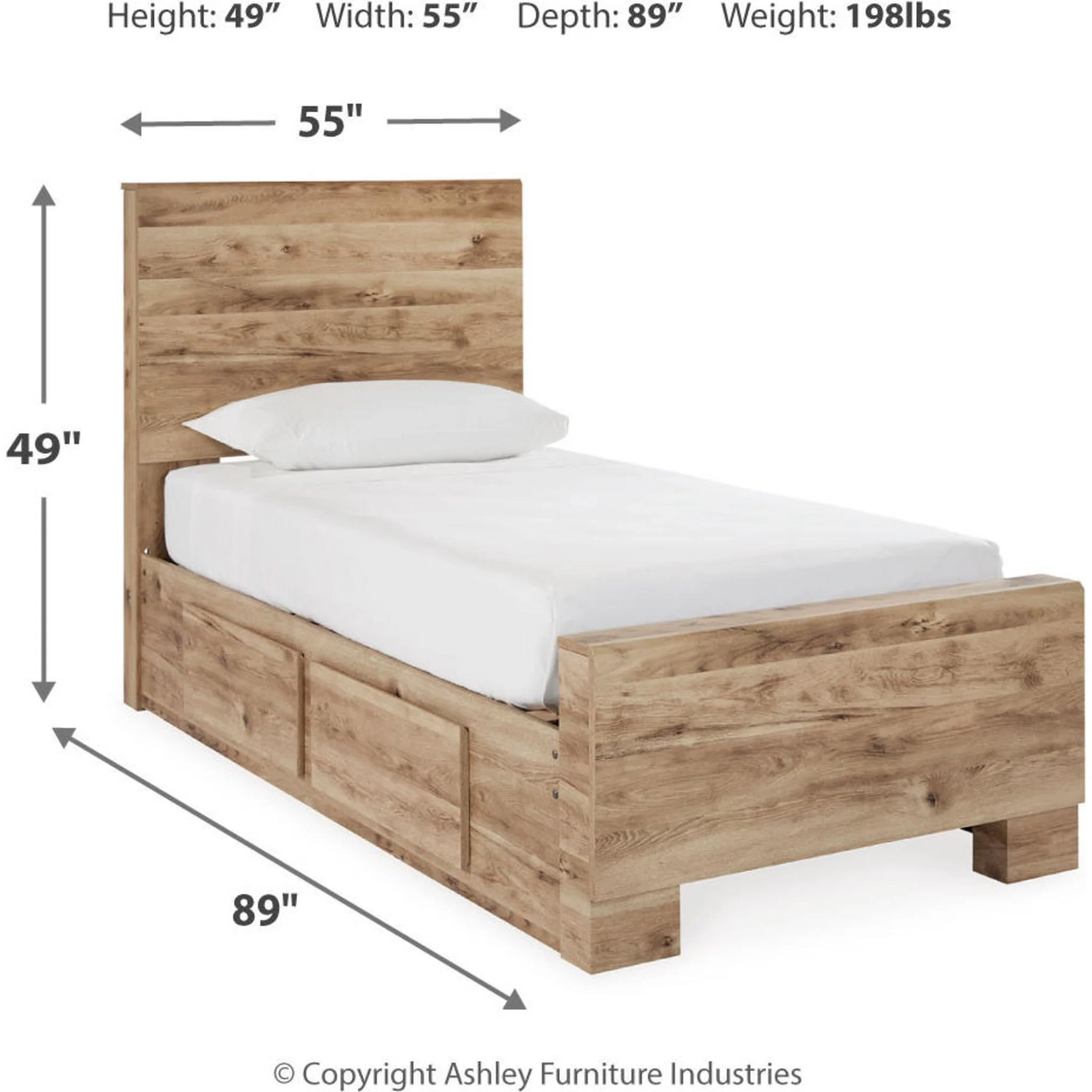 Hyanna Twin Storage Bedroom - Image 8