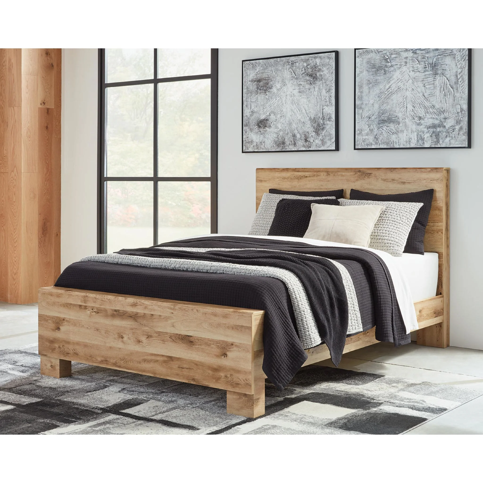 Hyanna 5 Piece King Panel Bedroom - Image 10