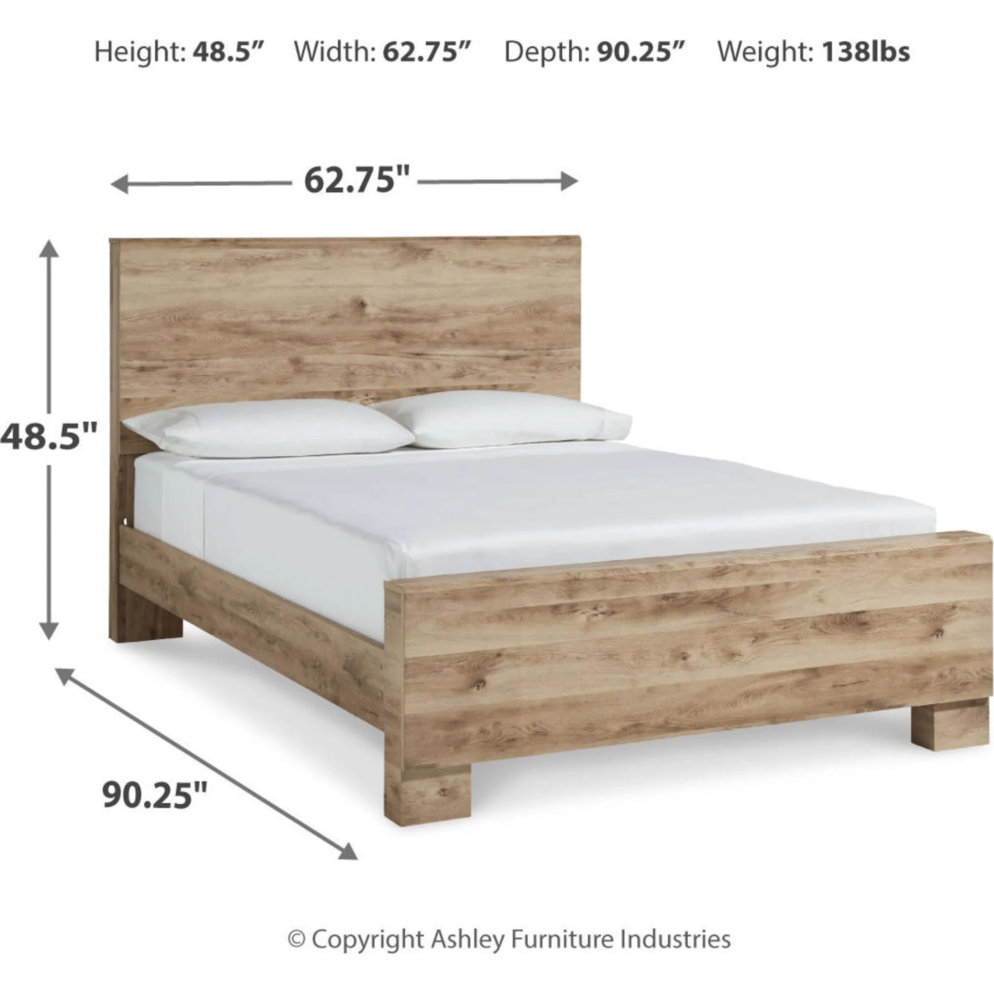 Hyanna 5 Piece Queen Panel Bedroom - Image 18