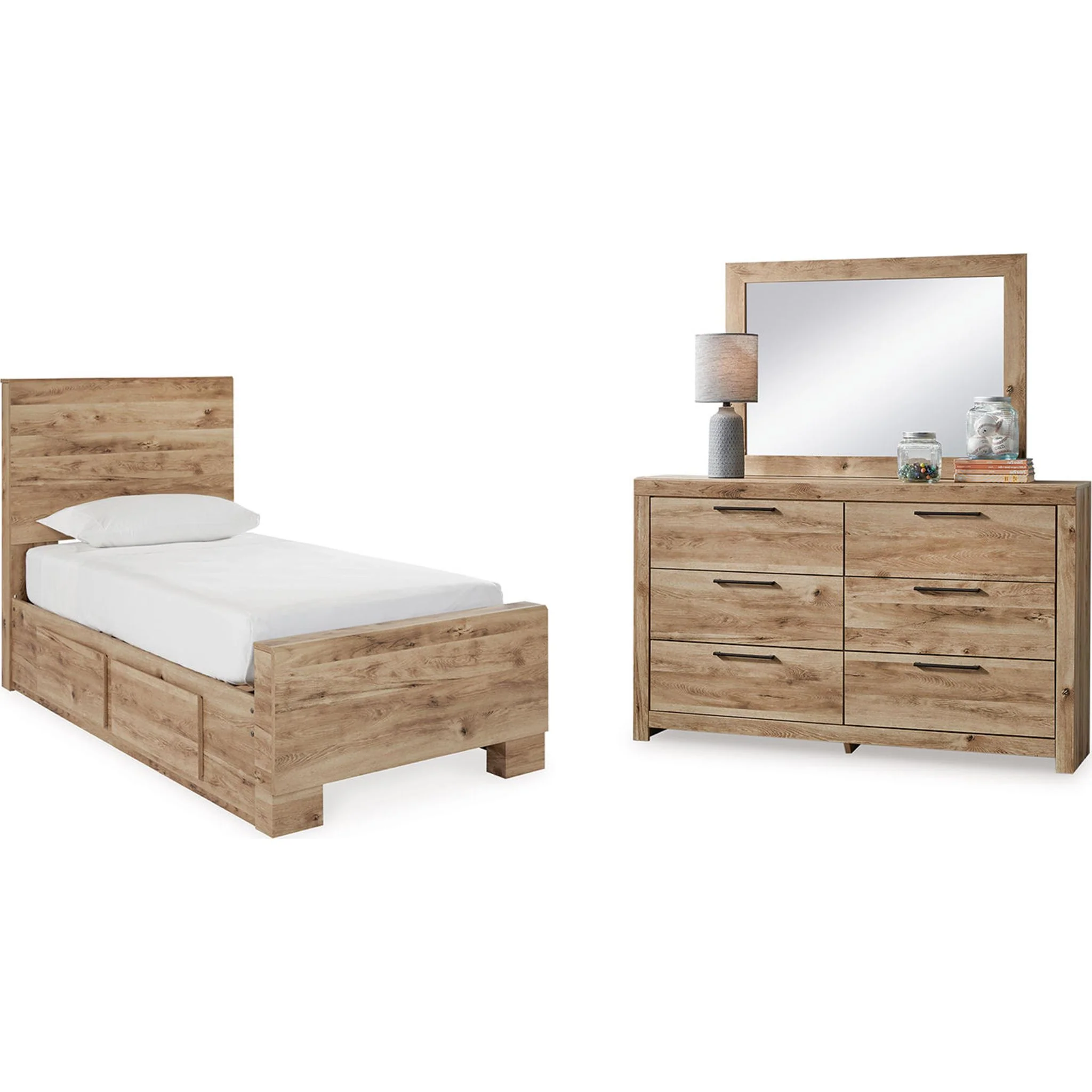 Hyanna 5 Piece Twin Storage Bedroom - Image 3