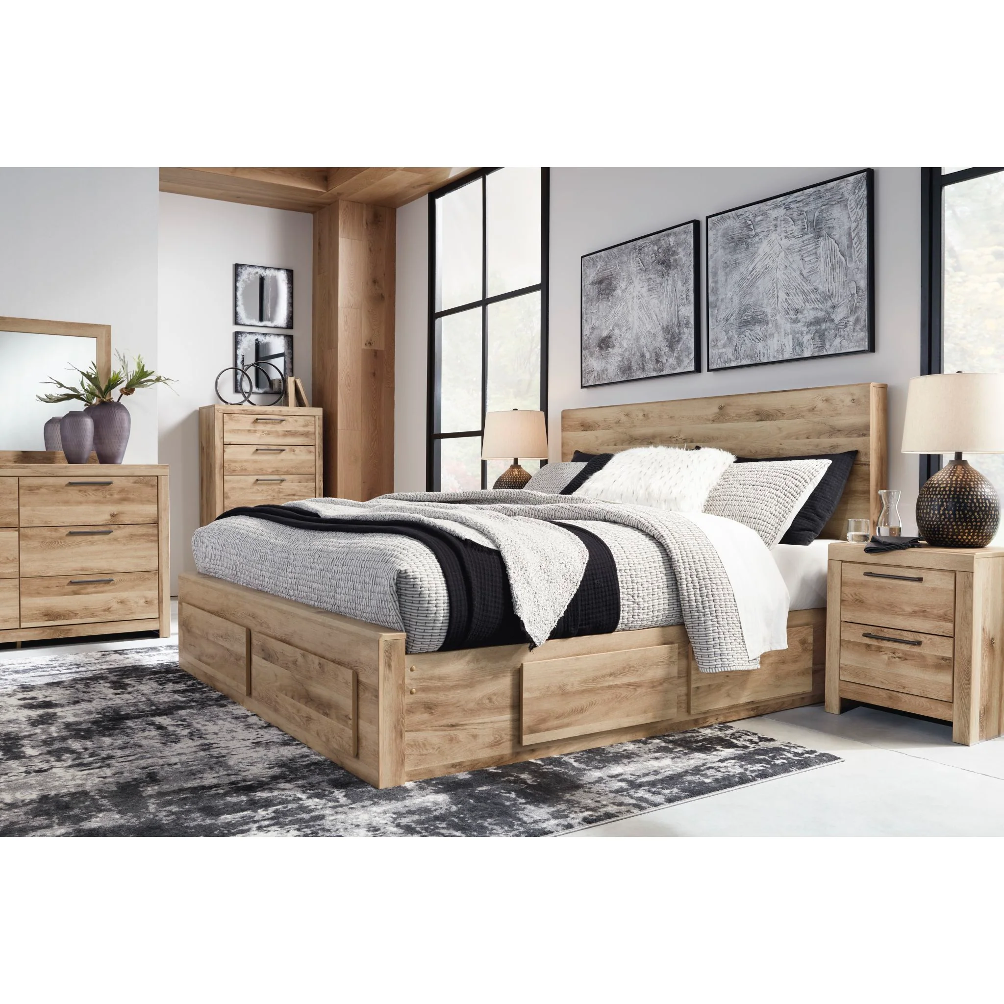Hyanna Bed with 6 Drawer Storage - Image 13