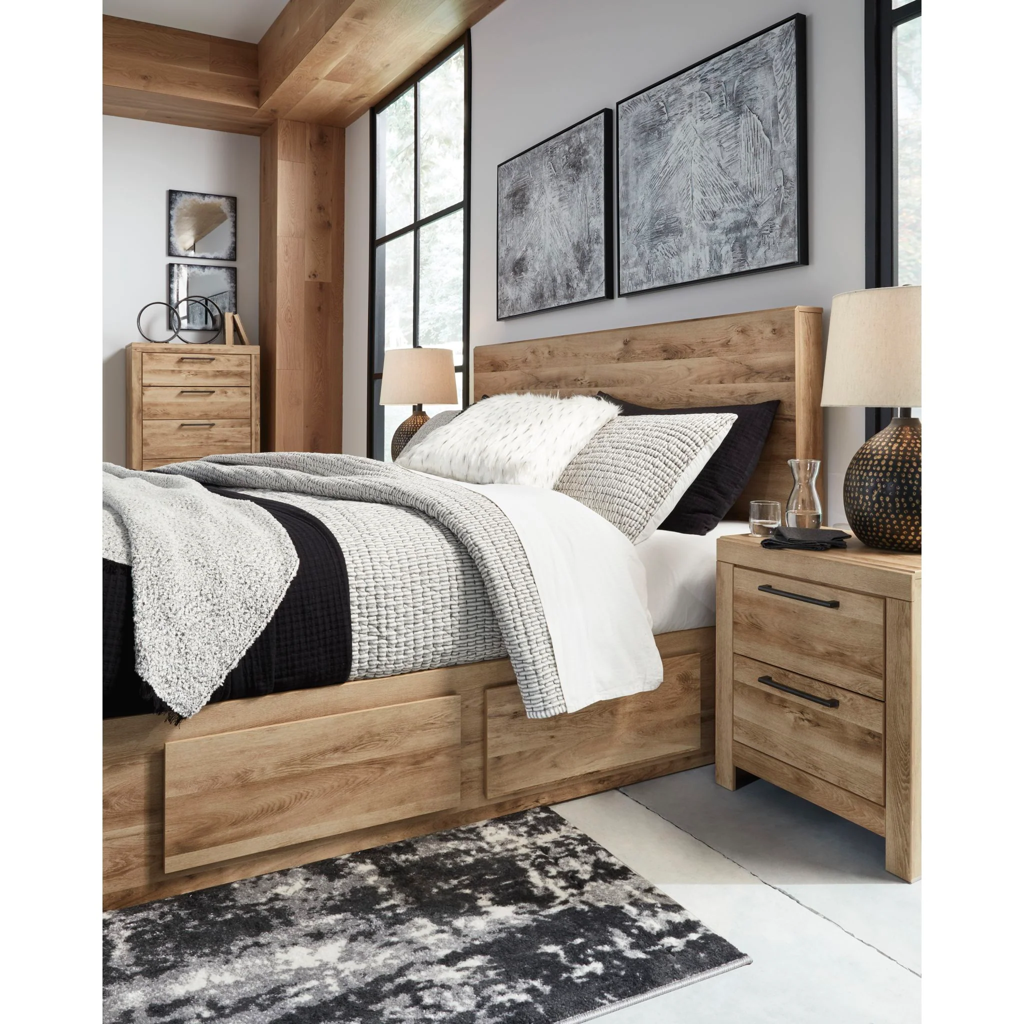 Hyanna Bed with 6 Drawer Storage - Image 24