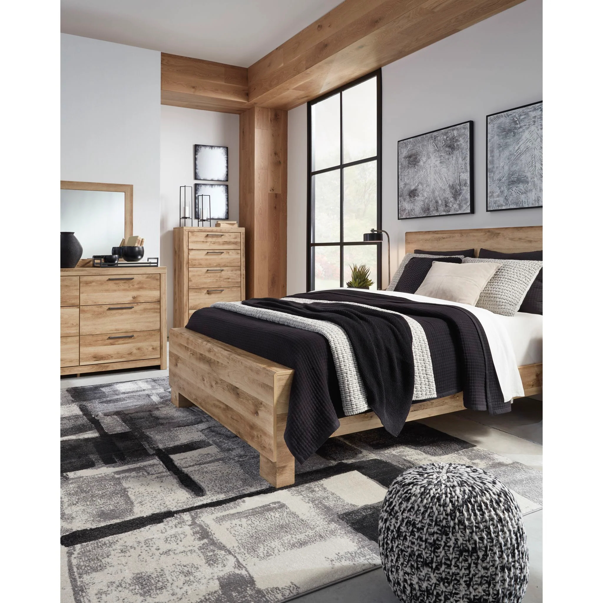 Hyanna Panel Headboard - Image 5