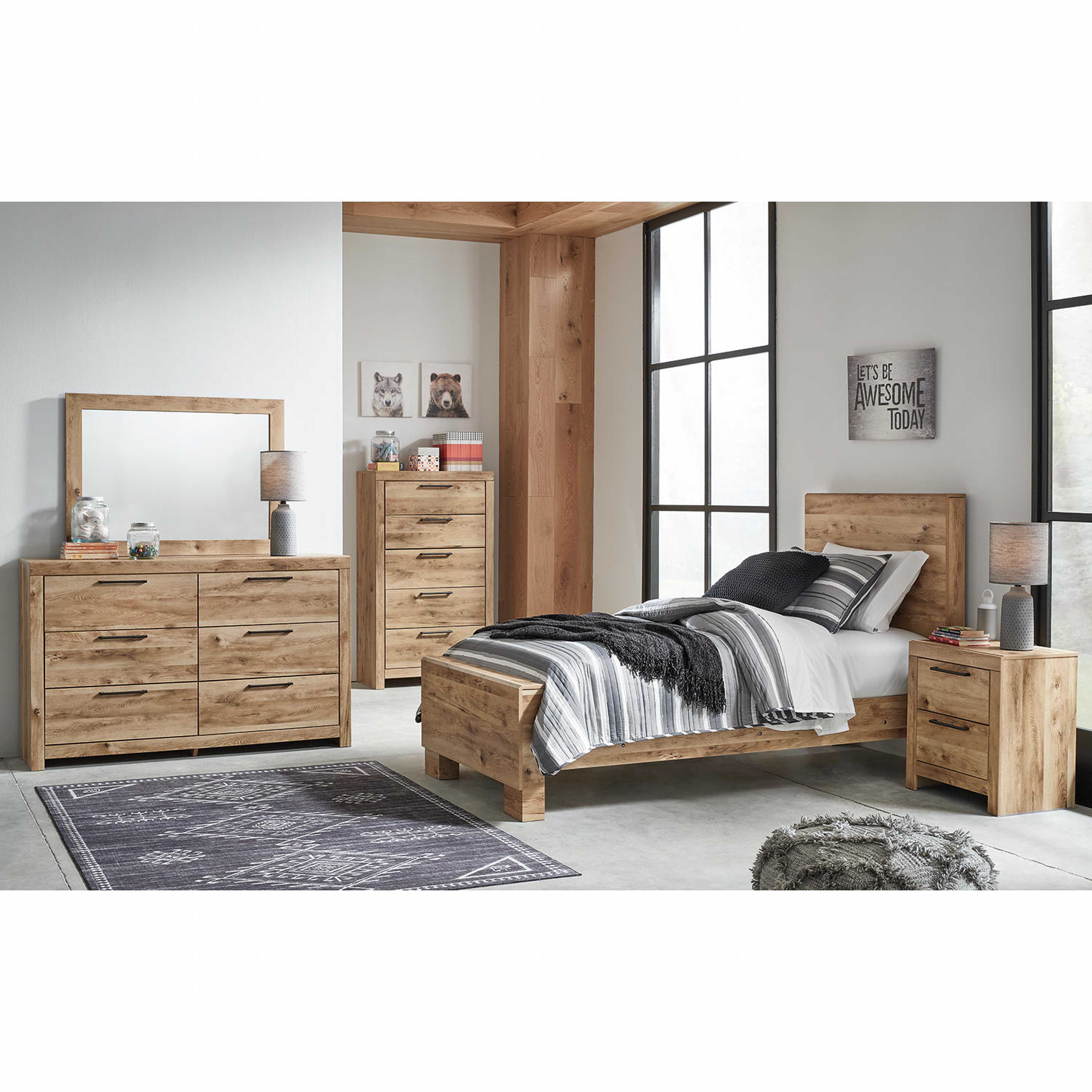 Hyanna Panel Bed - Image 8