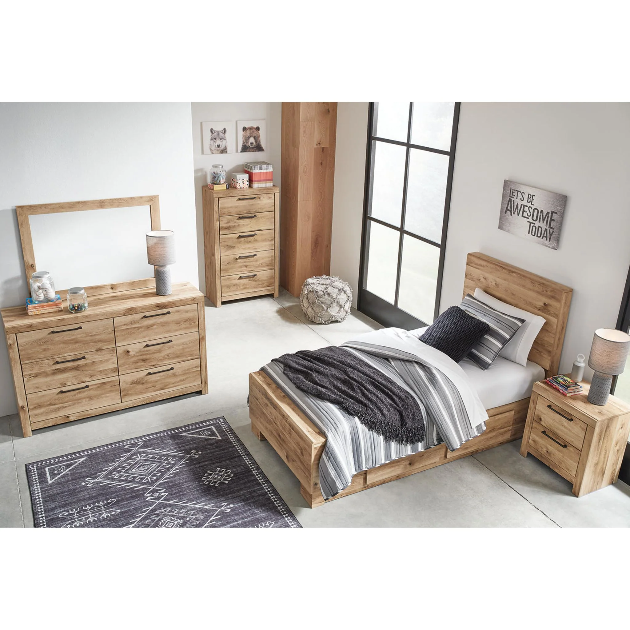 Hyanna Twin Bed w/Storage - Image 6