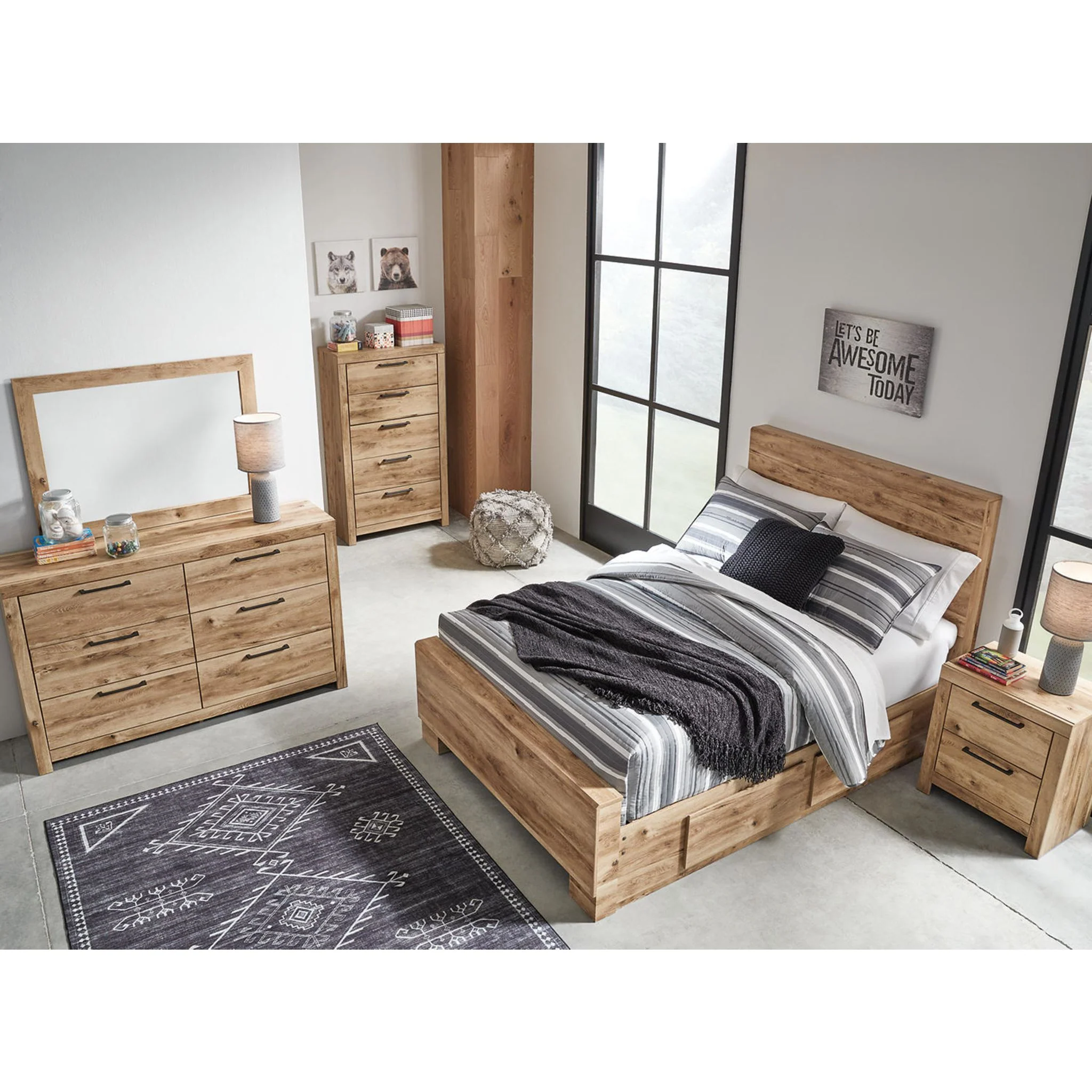 Hyanna Twin Bed w/Storage - Image 8