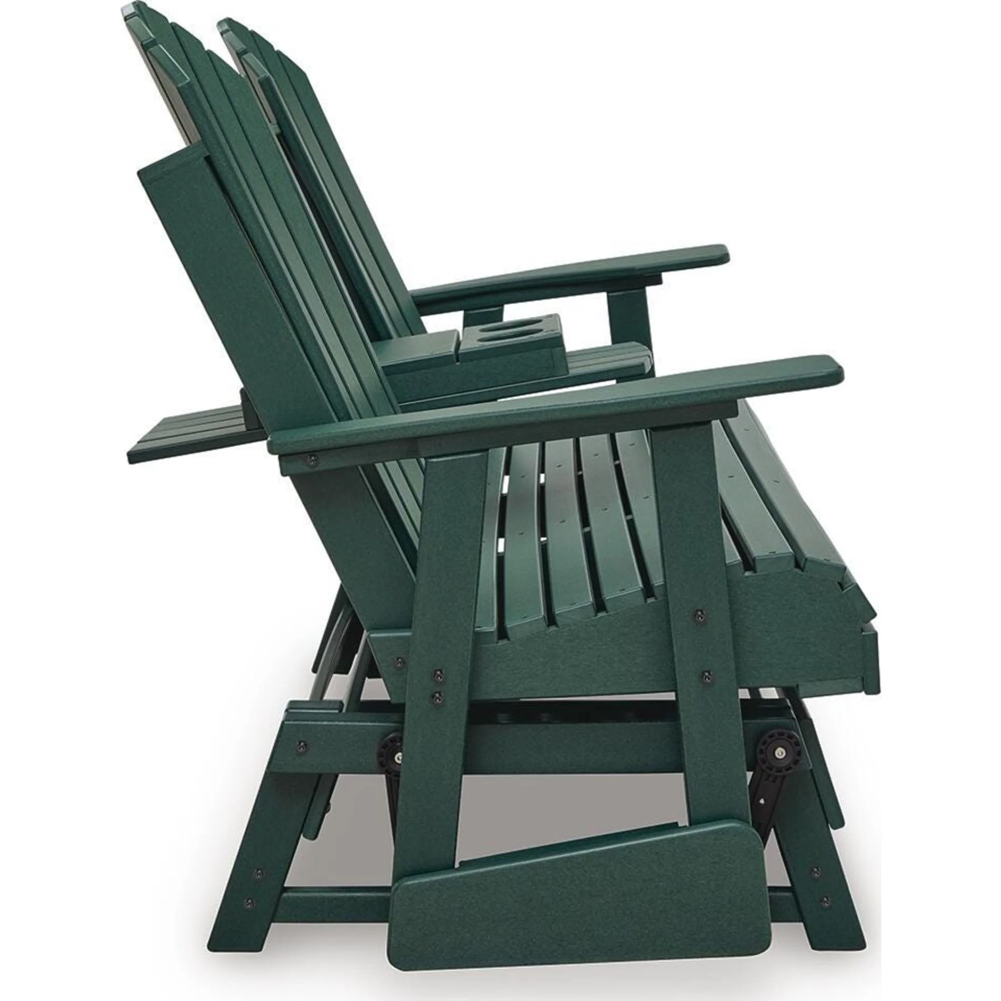 Hyland Wave Outdoor Loveseat Glider - Image 45