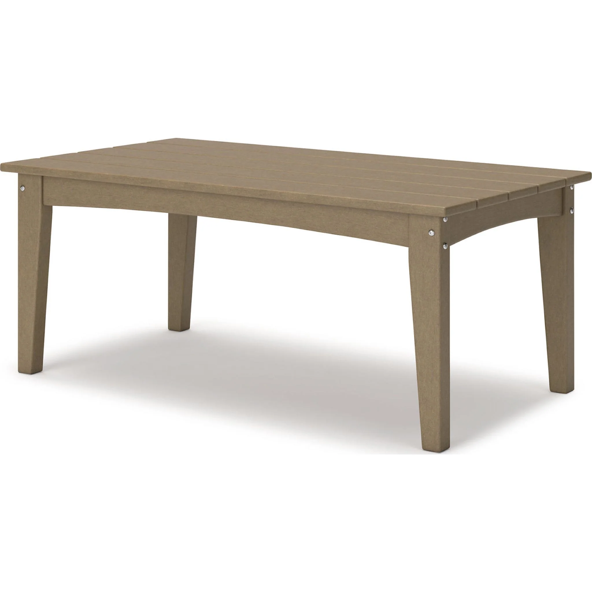 Hyland Wave Outdoor Rectangle Cocktail Table - Image 2