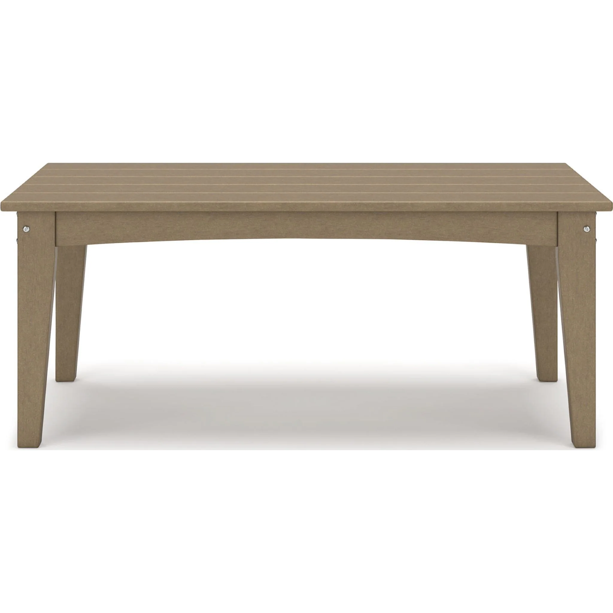 Hyland Wave Outdoor Rectangle Cocktail Table - Image 4