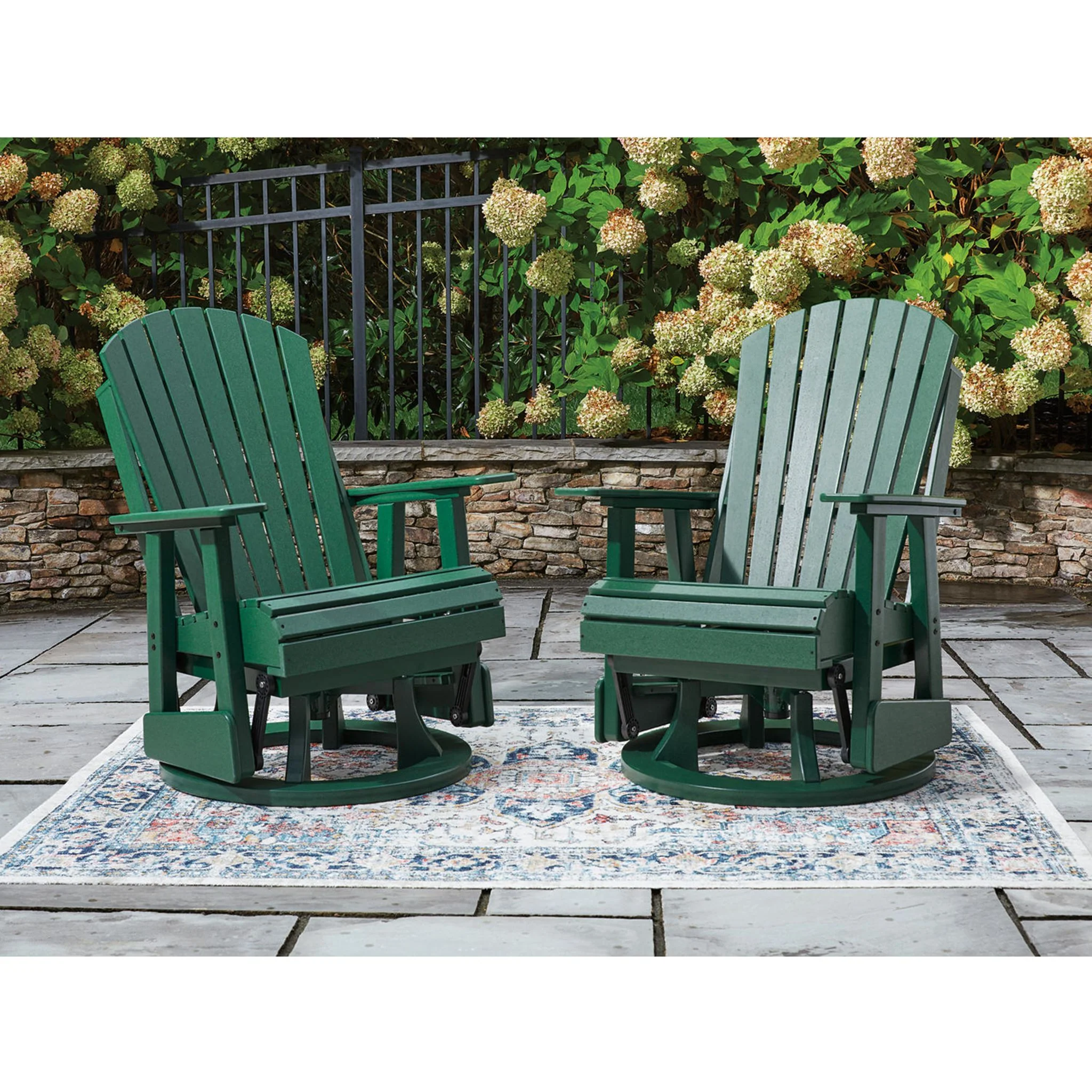 Hyland Wave Outdoor Swivel Glider Chair - Image 29