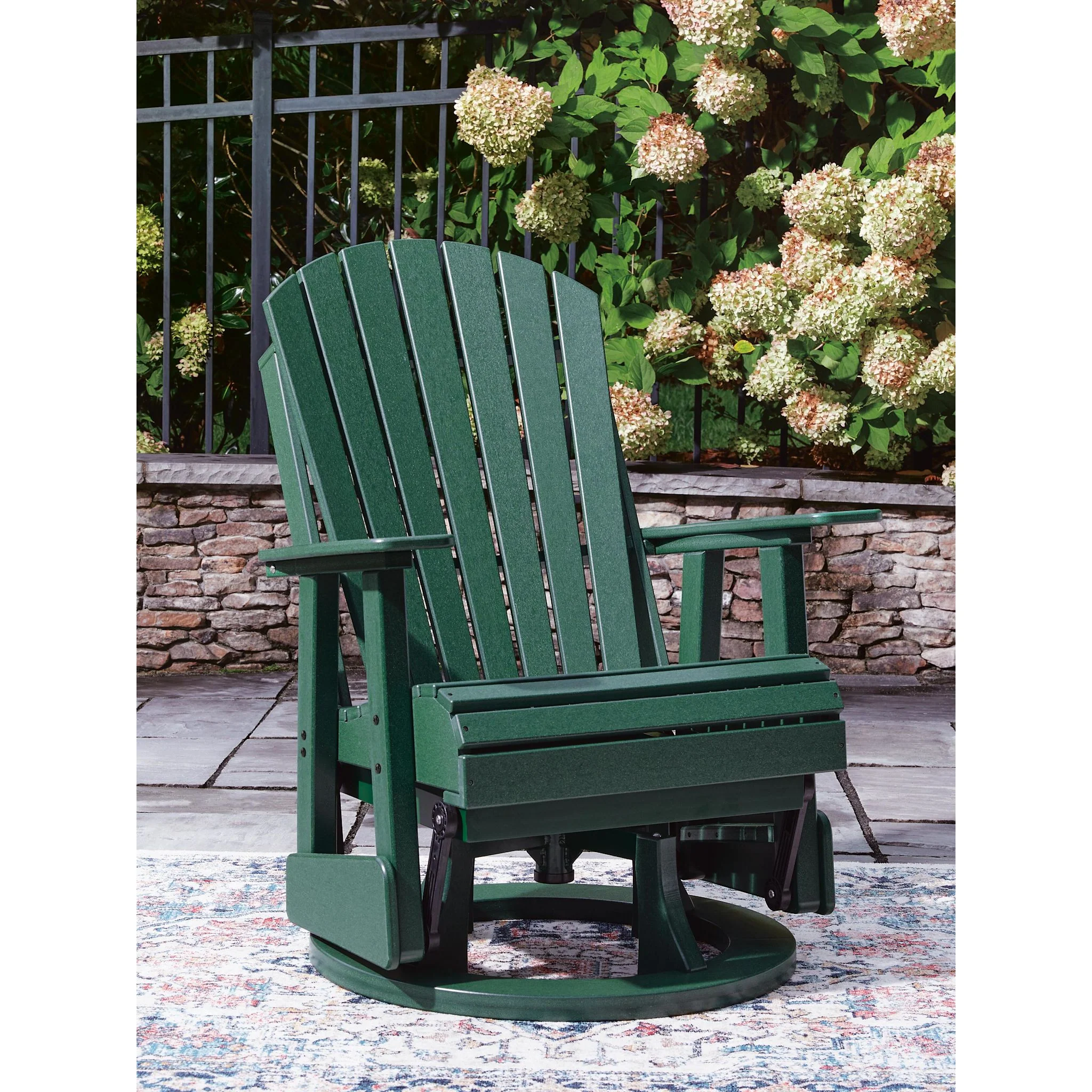 Hyland Wave Outdoor Swivel Glider Chair - Image 35