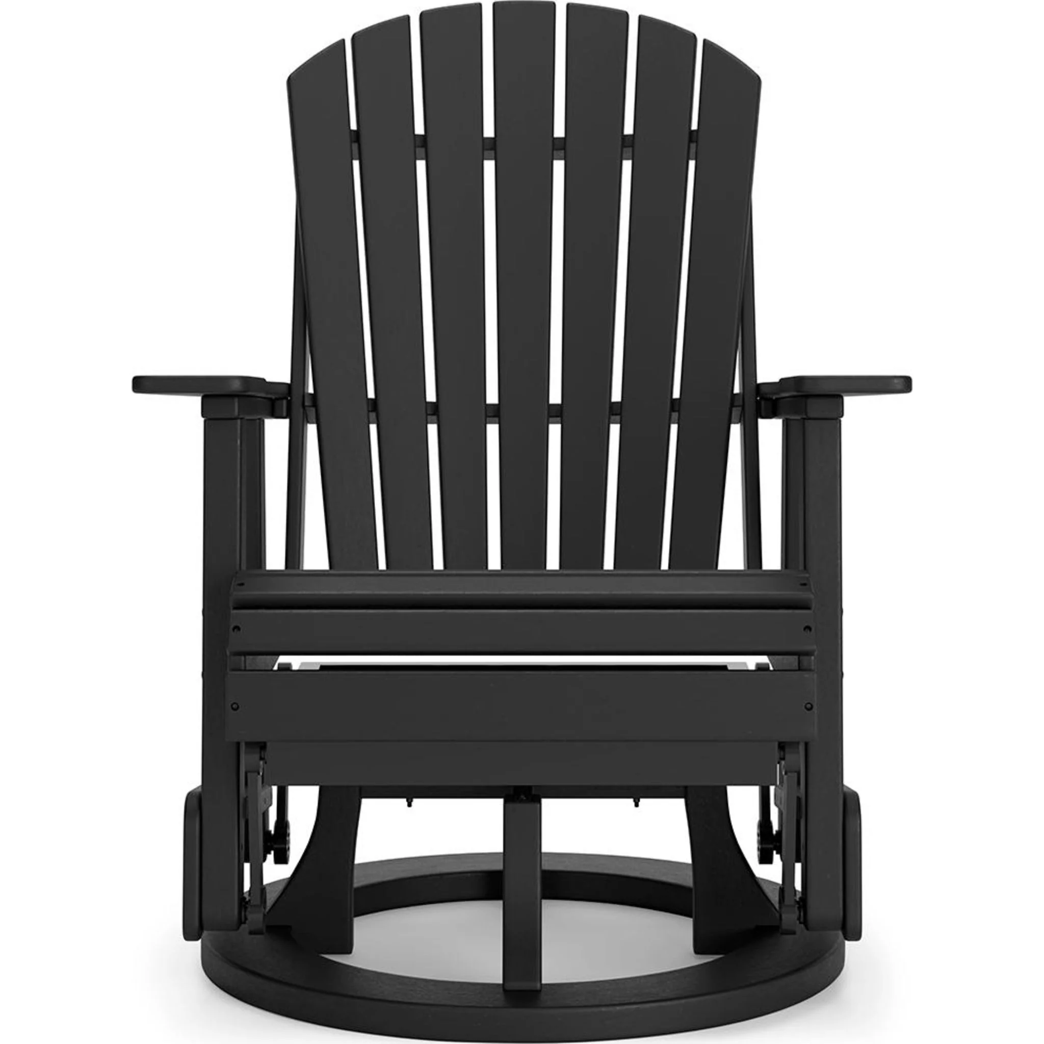 Hyland Wave Outdoor Swivel Glider Chair - Image 4