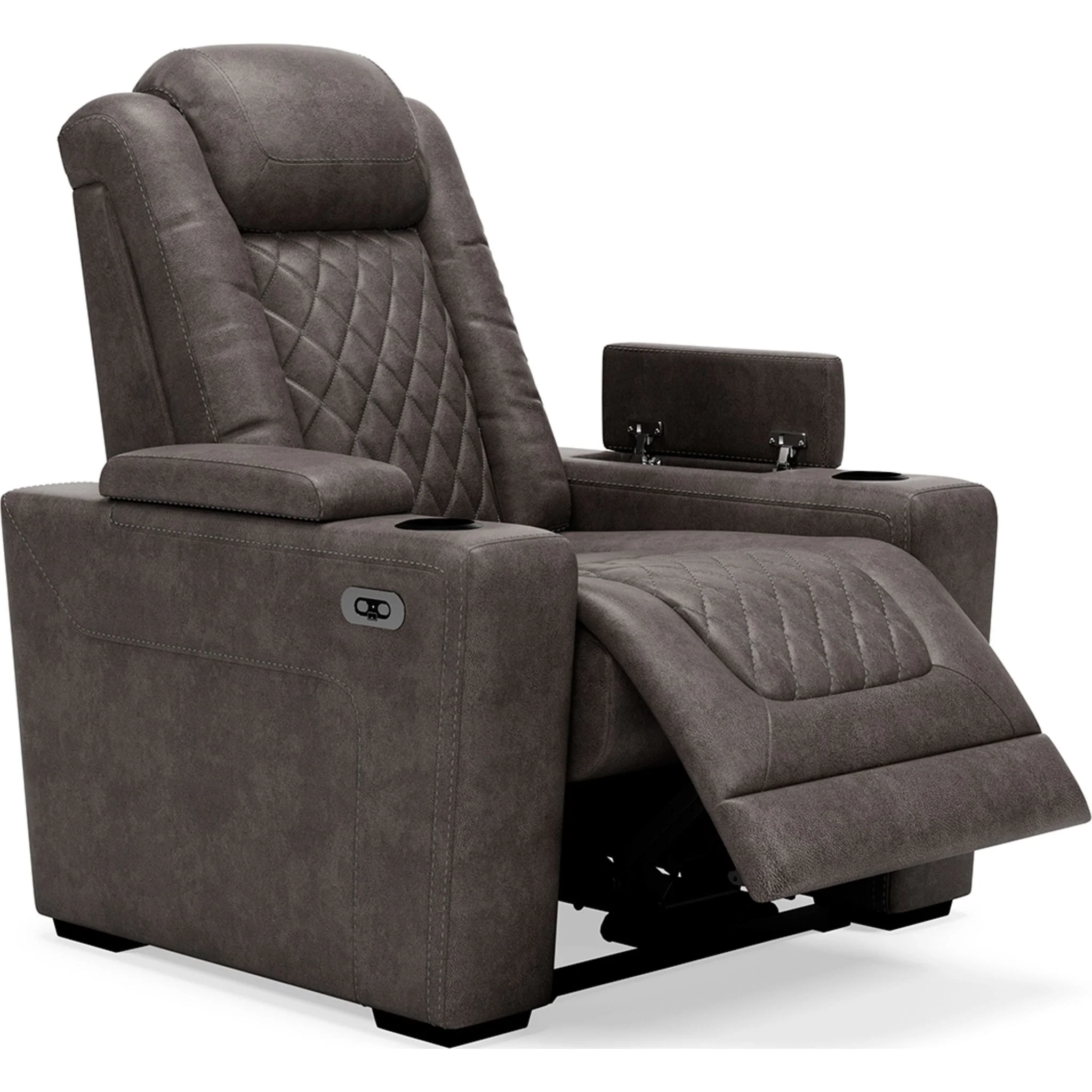 HyllMont Power Recliner with Adjustable Headrest - Image 9