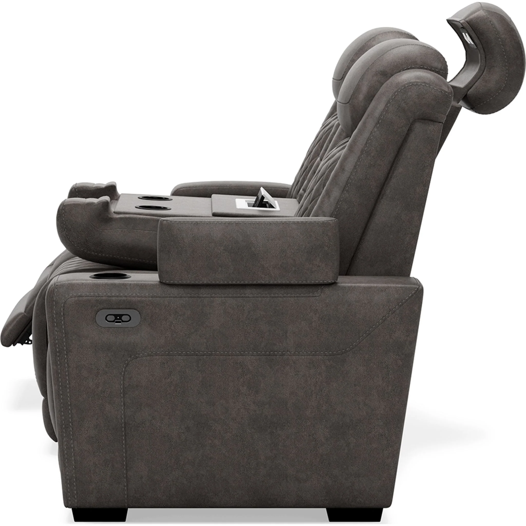HyllMont Reclining Sofa with Power - Image 13