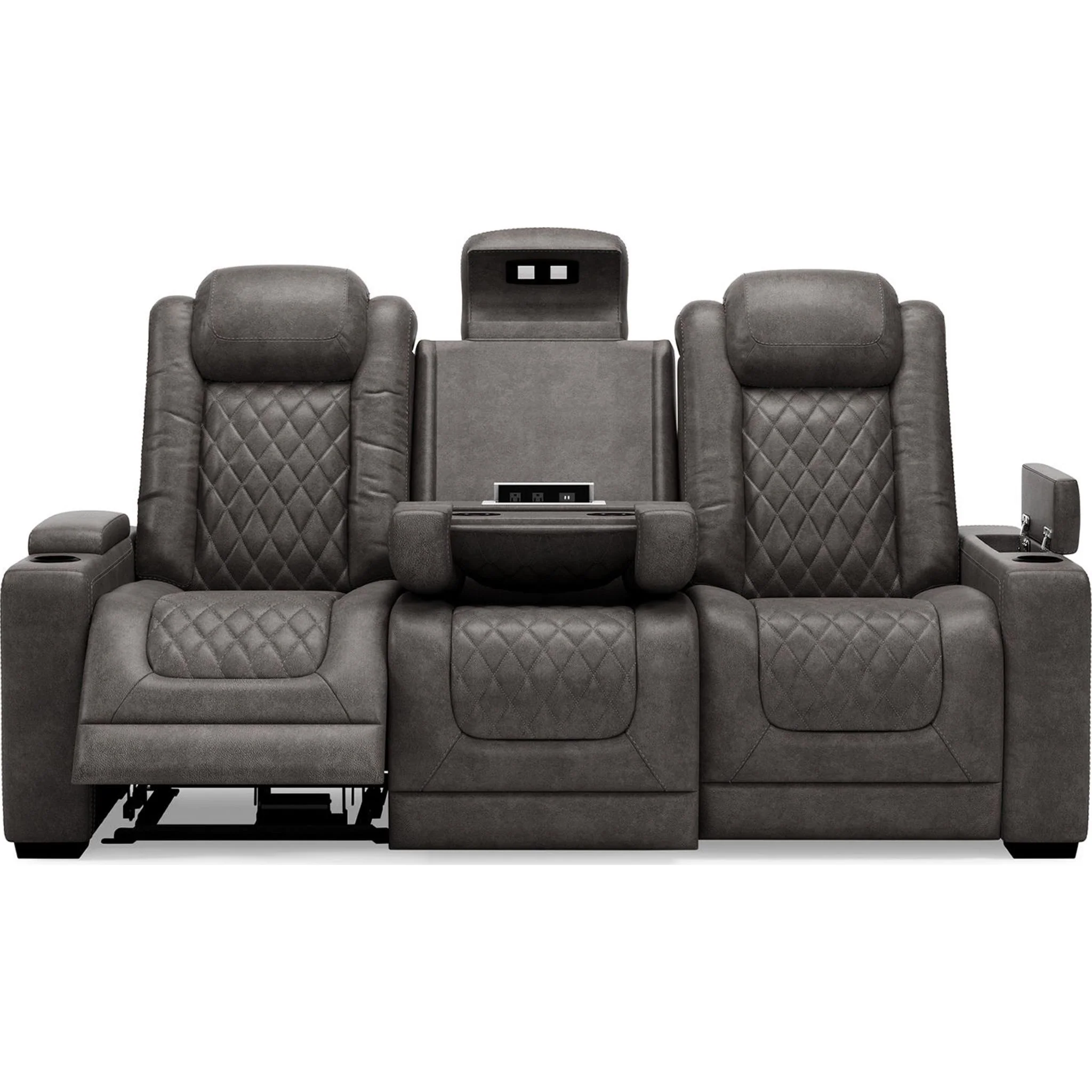 HyllMont Reclining Sofa with Power - Image 23