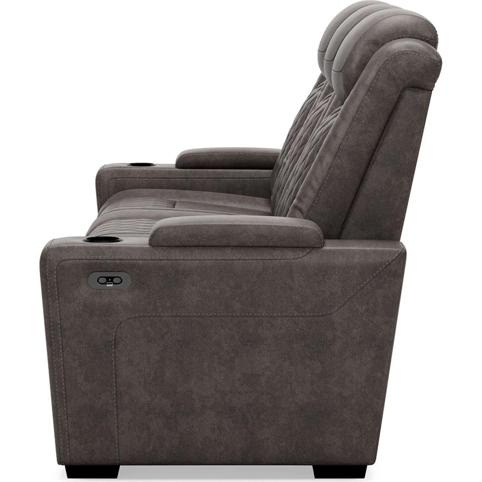 HyllMont Reclining Sofa with Power - Image 27