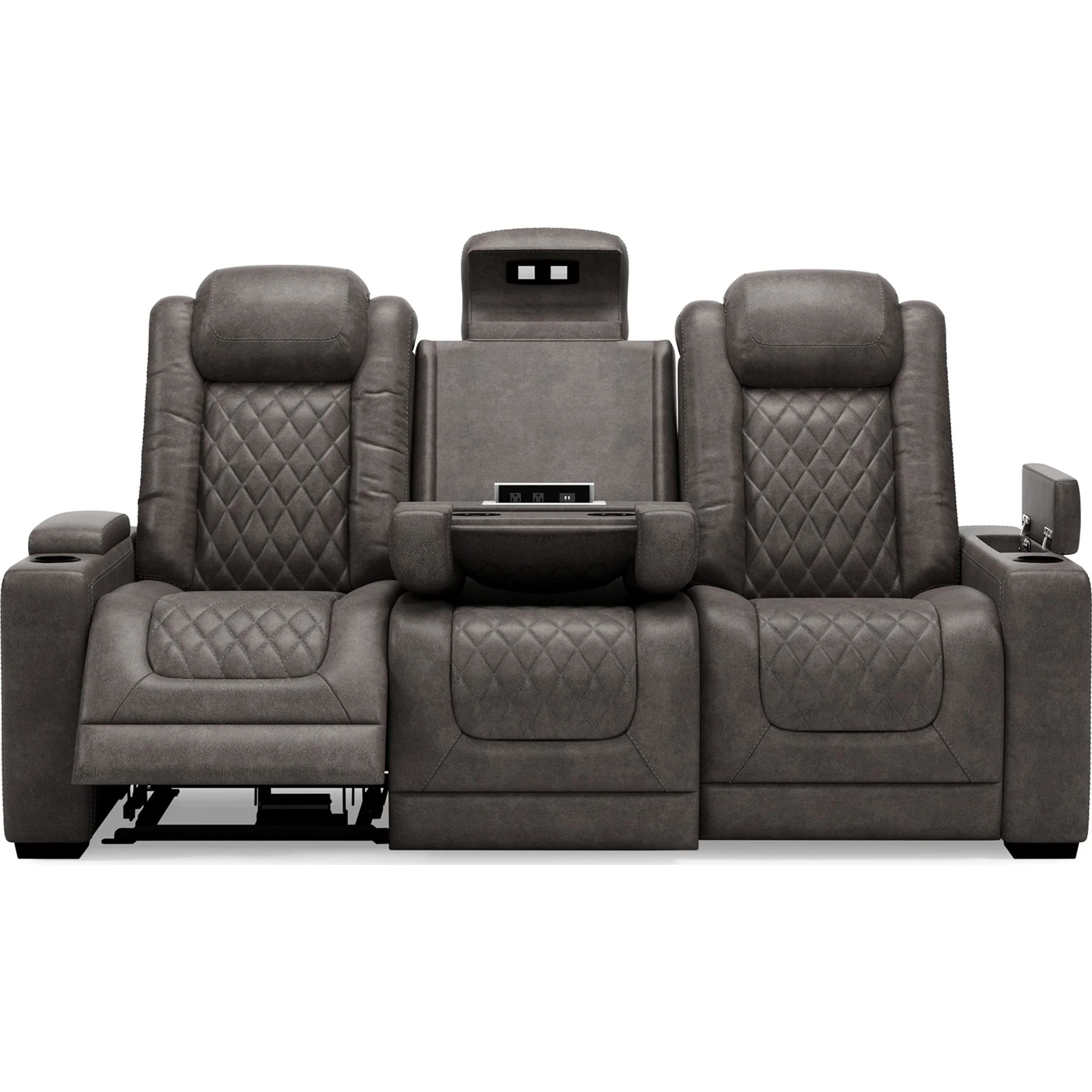 HyllMont Reclining Sofa with Power - Image 5