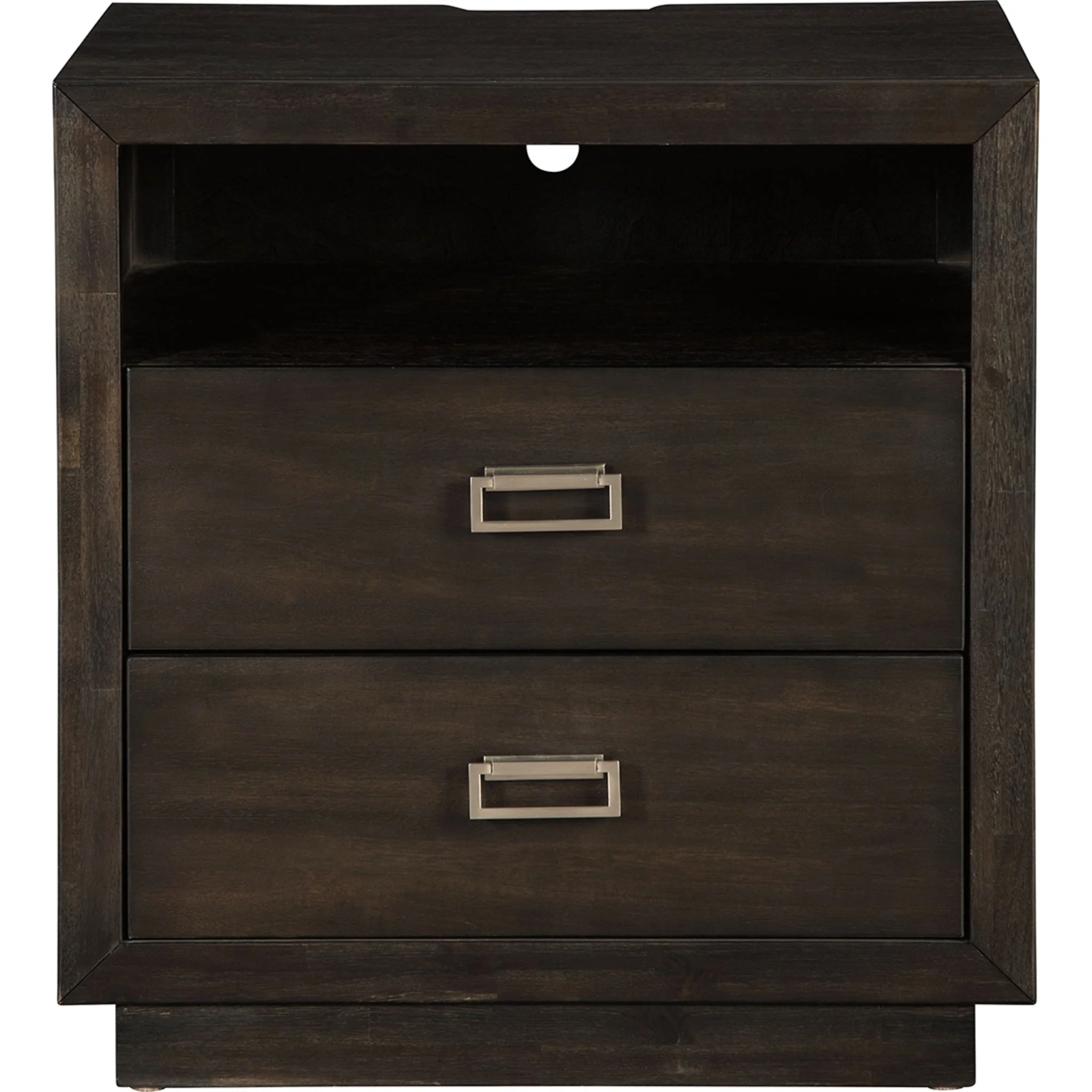 Hyndell Two Drawer Nightstand - Image 3