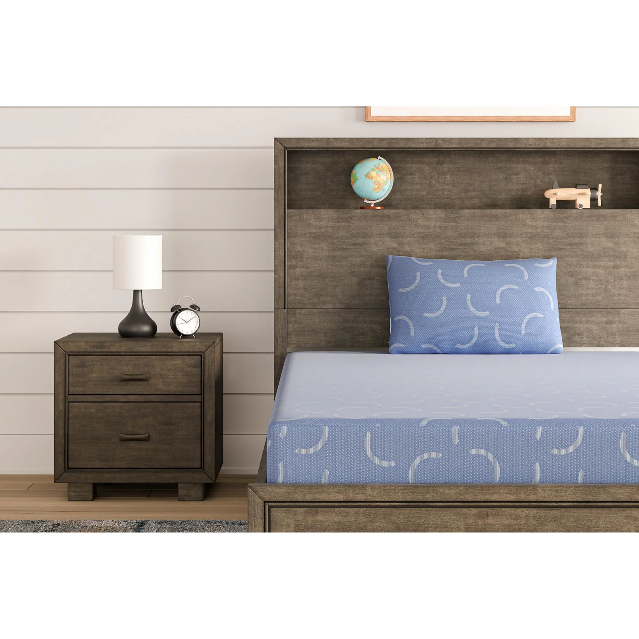 iKidz Ocean Twin Mattress and Pillow 2/CN - Image 3