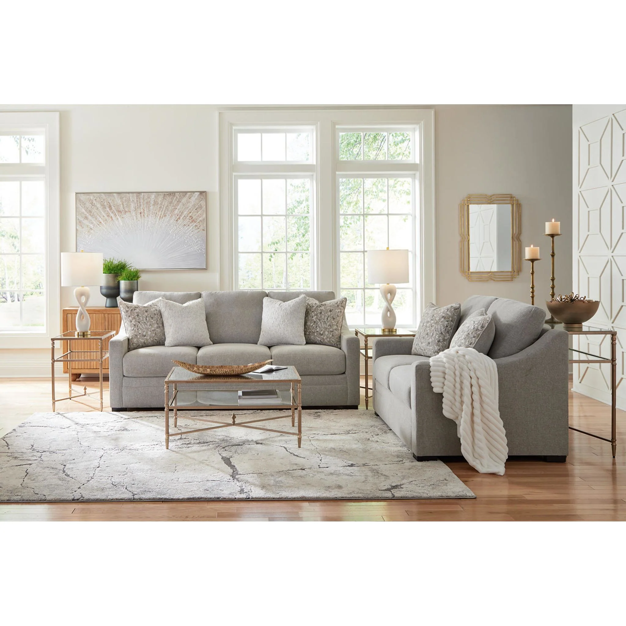 Ivory Brook-Exclusive Loveseat - Image 5