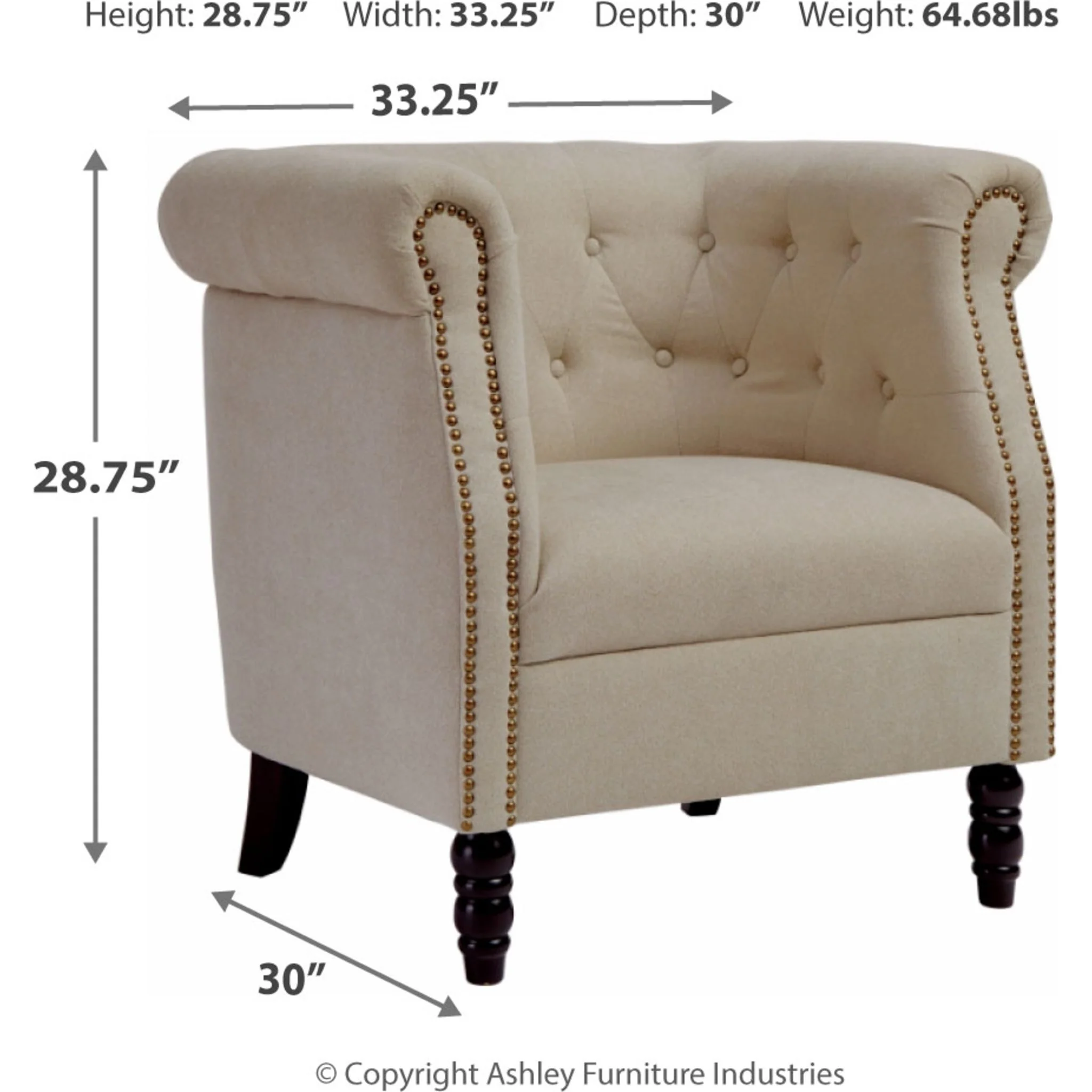 Jacquelyne Accent Chair - Image 4