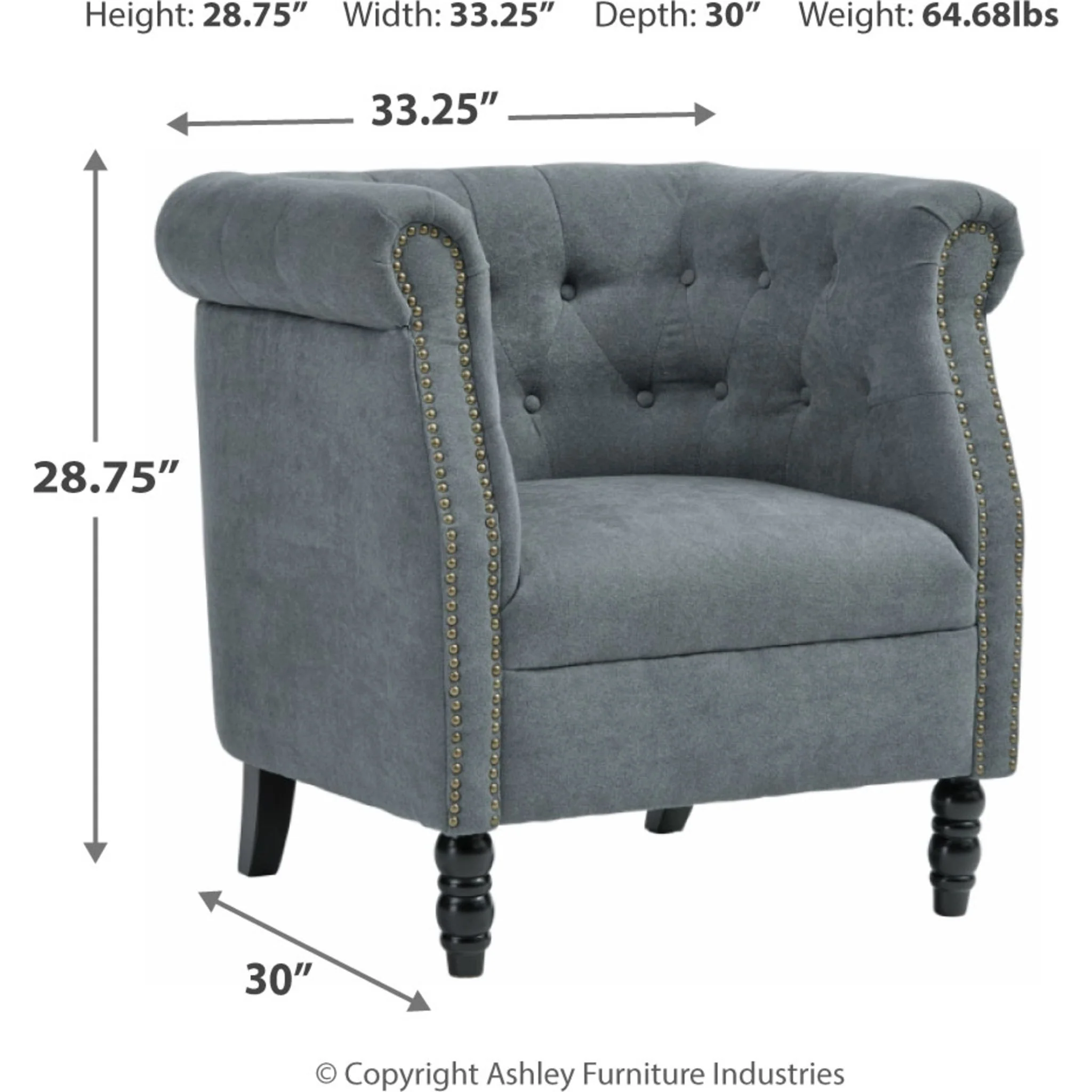 Jacquelyne Accent Chair - Image 4