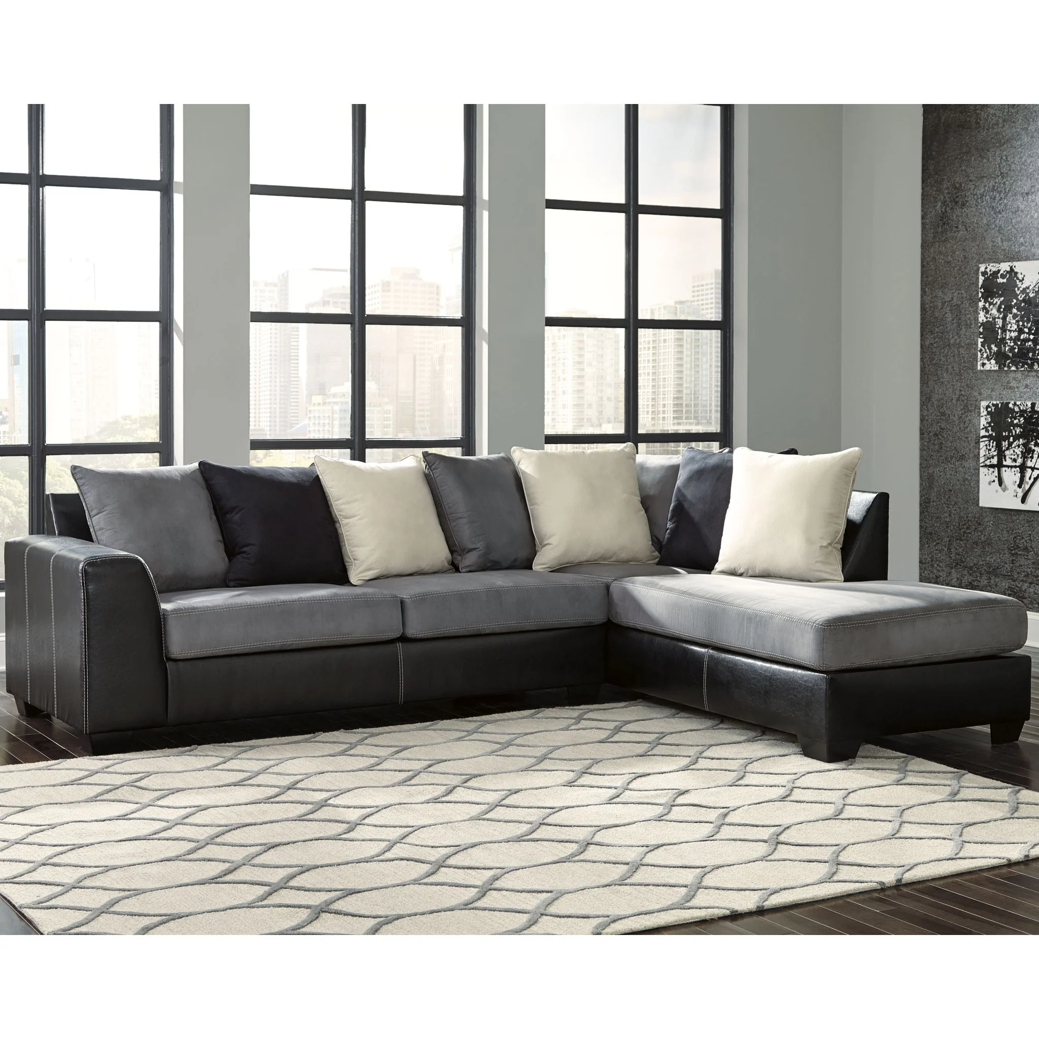 Jacurso 2 Piece RAF Sectional - Image 7