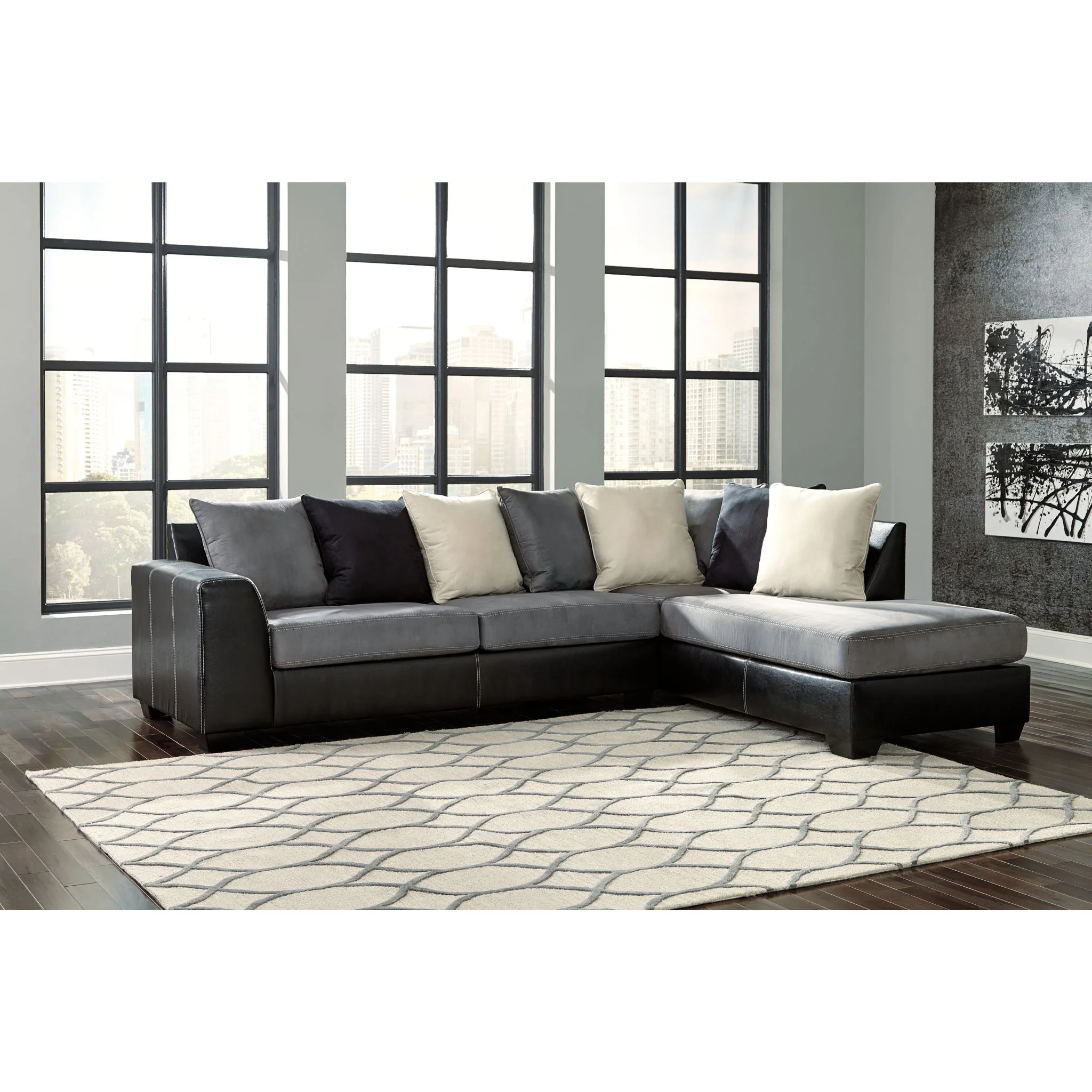 Jacurso 2 Piece RAF Sectional - Image 9