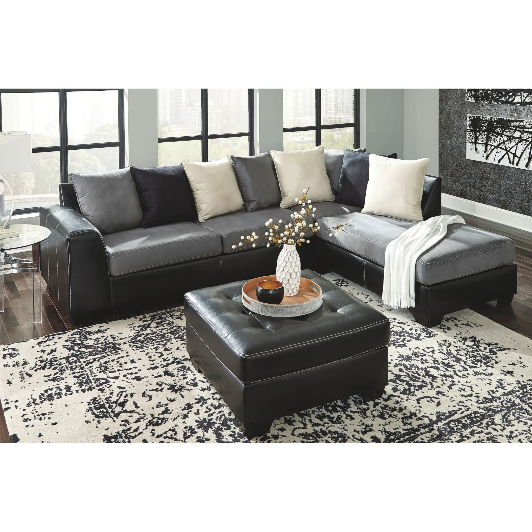 Jacurso Oversized Accent Ottoman - Image 5