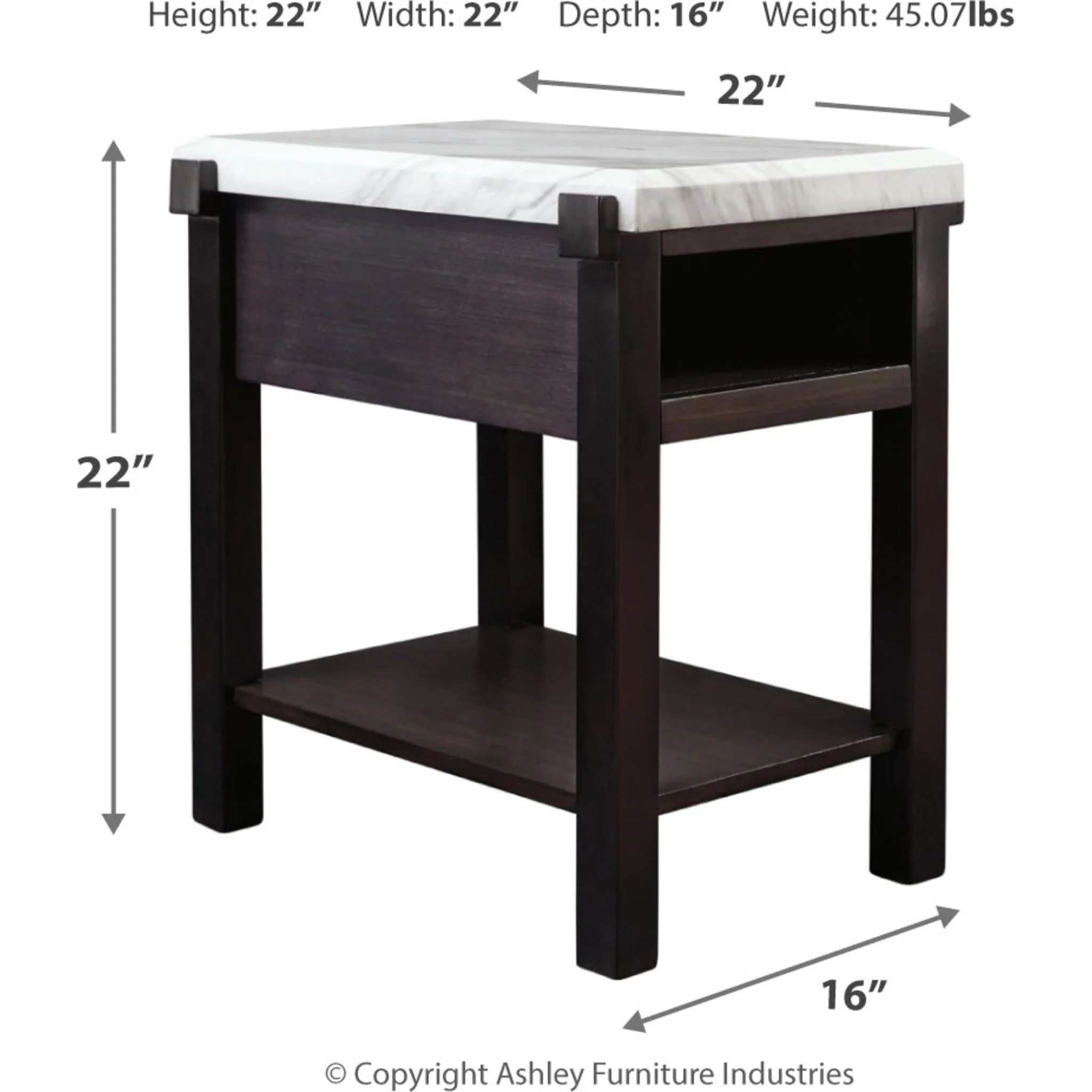 Janilly Chairside End Table - Image 4