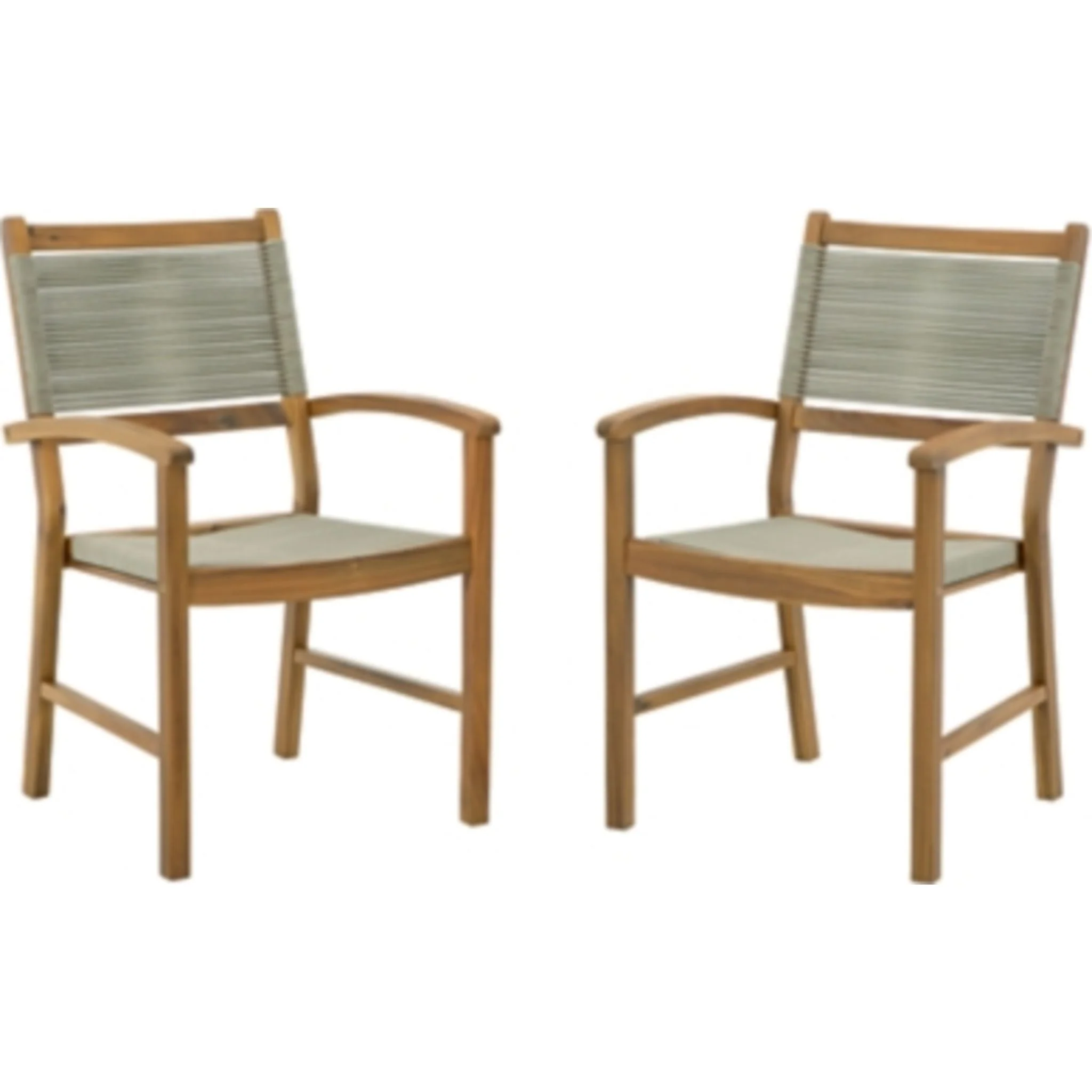 Outdoor Janiyah Arm Chair with Cushion (set of 2) - Image 3