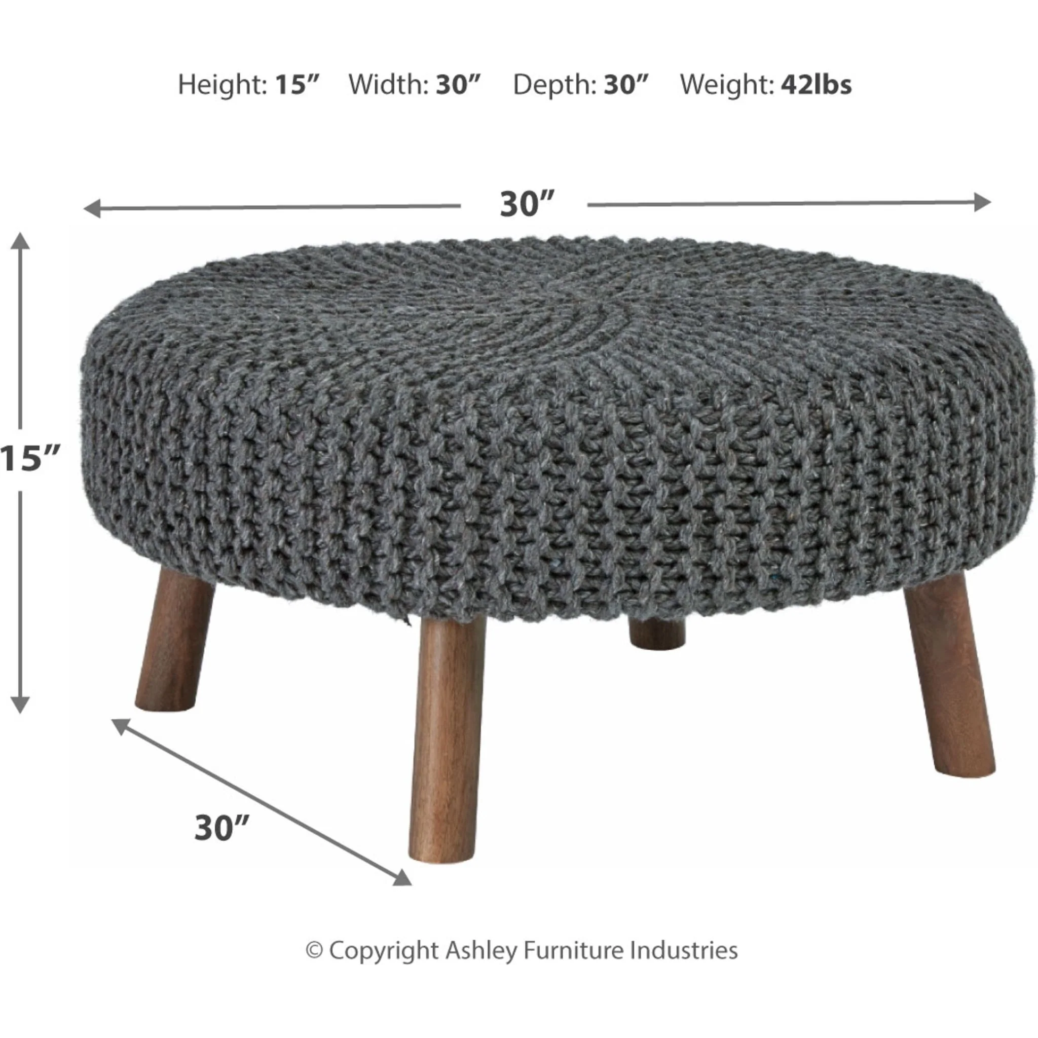 Jassmyn Ottoman - Image 4
