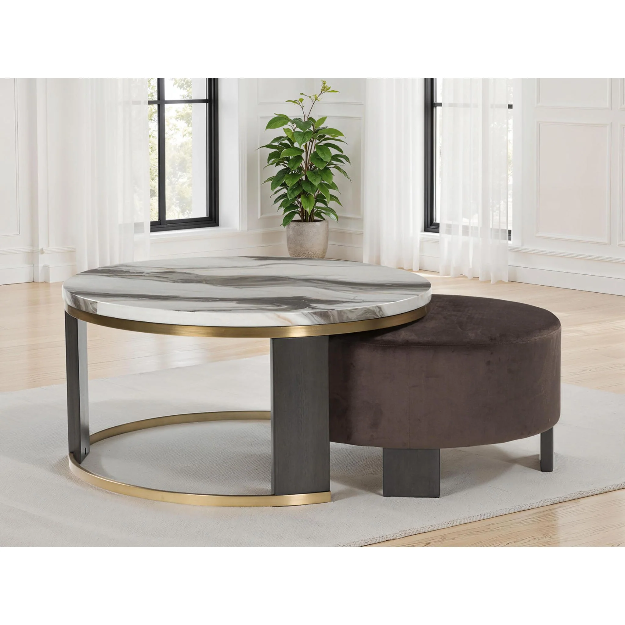 Jazmore Nesting Coffee Table (Set of 2) - Image 3