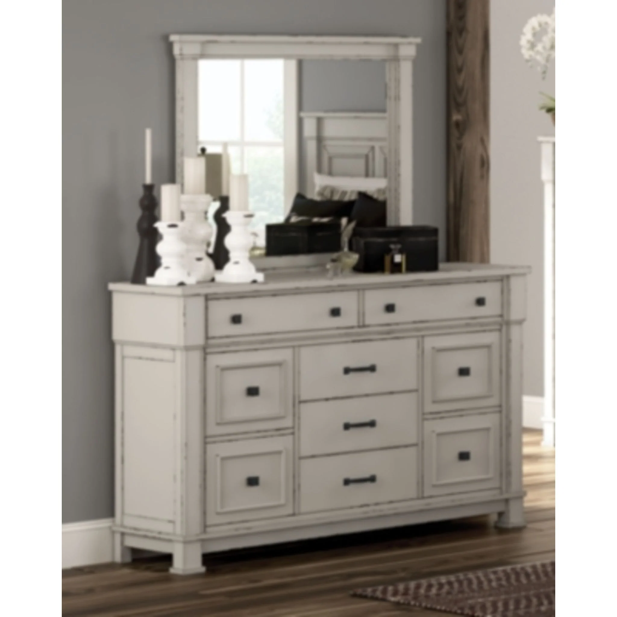 Jennily-Exclusive 5 Piece Panel Bedroom - Image 11