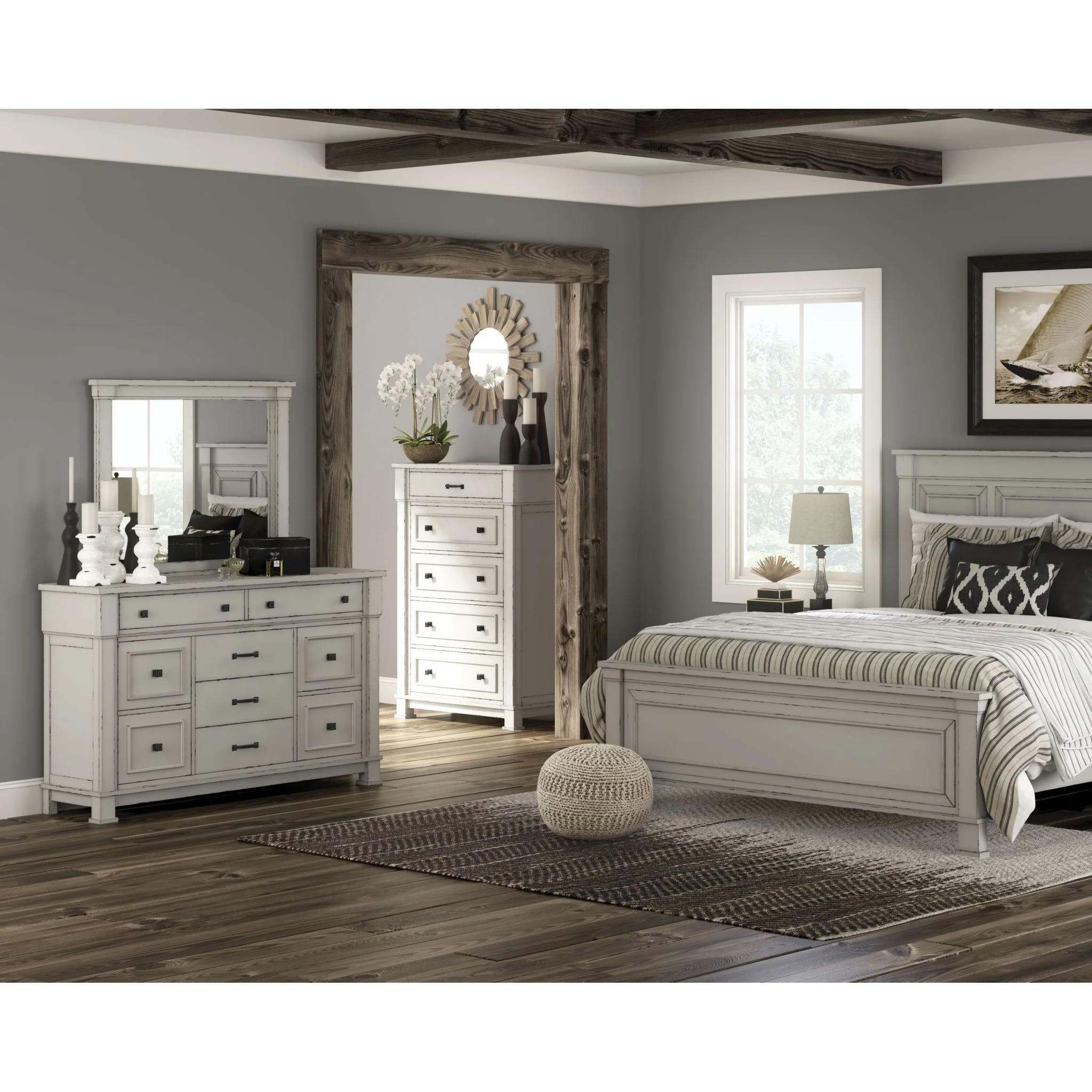 Jennily-Exclusive Dresser and Mirror - Image 3
