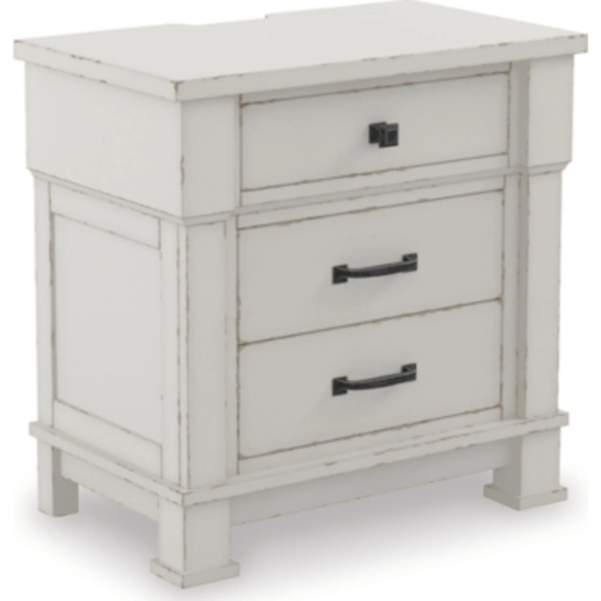 Jennily-Exclusive Three Drawer Nightstand - Image 8