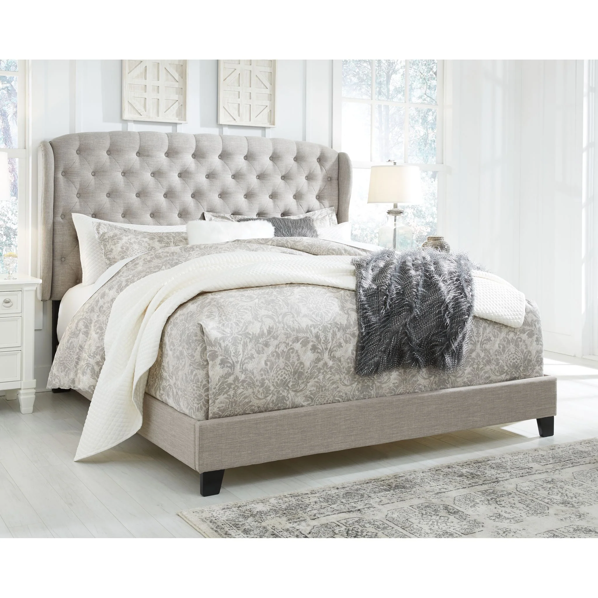 Jerary Upholstered Bed - Image 8