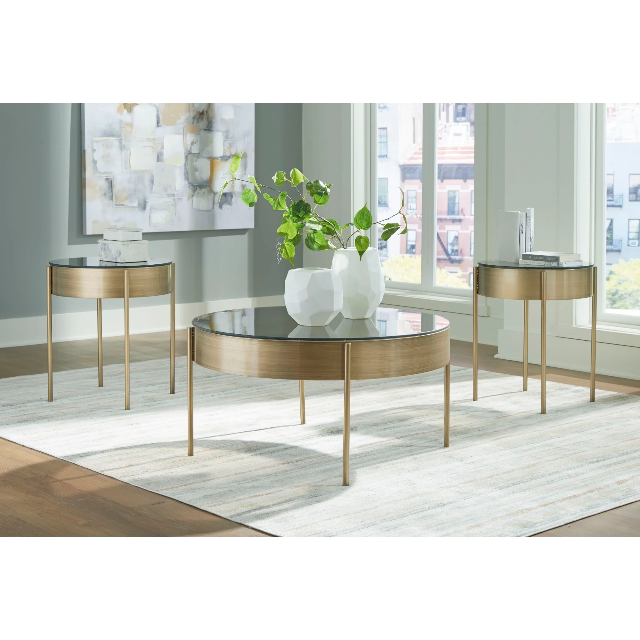Jettaya Occasional Table Set (set of 3) - Image 2